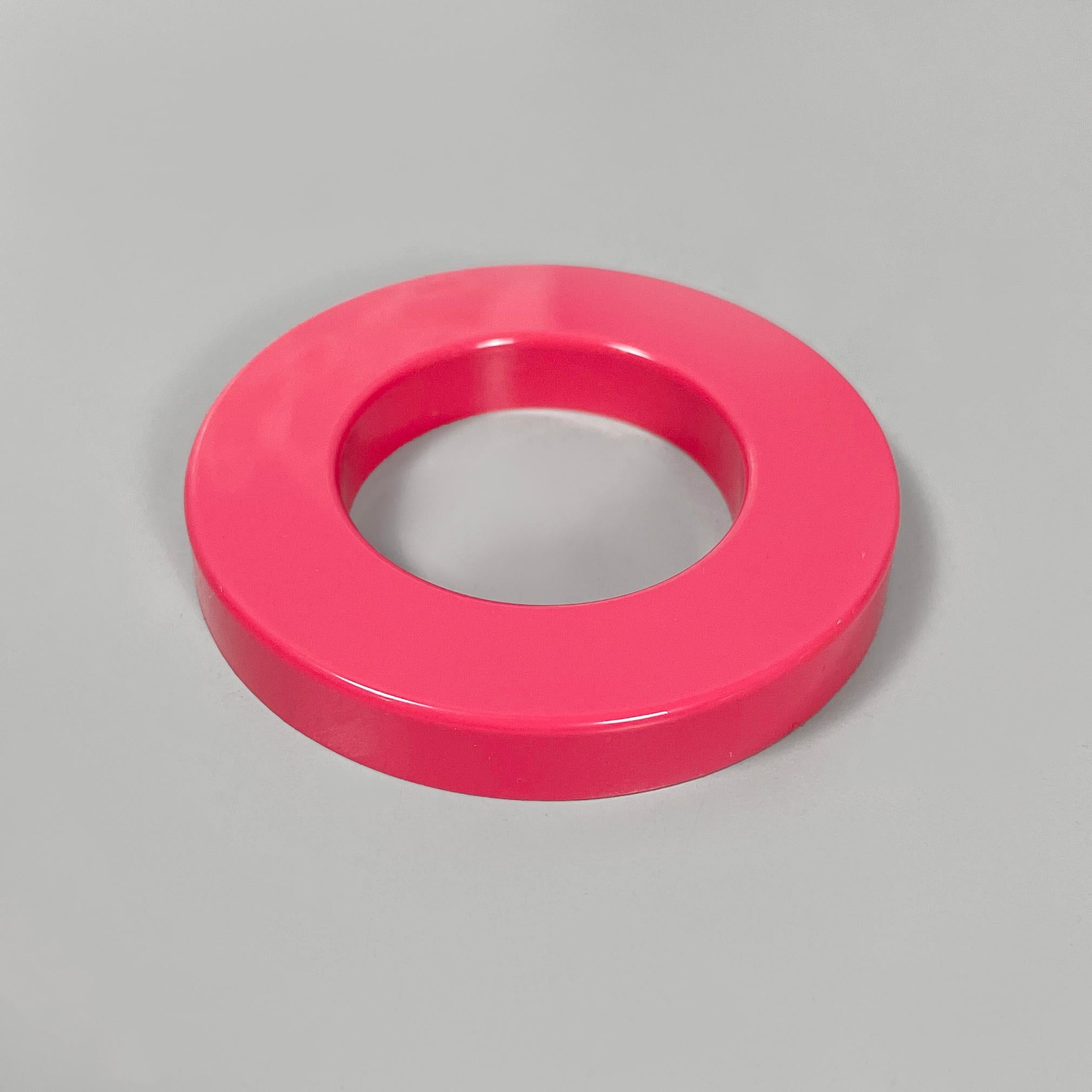 Italiano Anelli italiani moderni di colore rosa acceso per il calendario perpetuo da parete di Ring A Date 2020