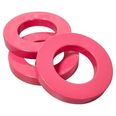 Italian modern bright pink rings for perpetual wall calendar by Ring A Date 2020