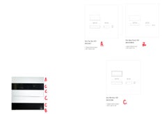 Italian Modern Brix Modular 5-Drawer 100cm Chest of Drawers, Bensen, Italy