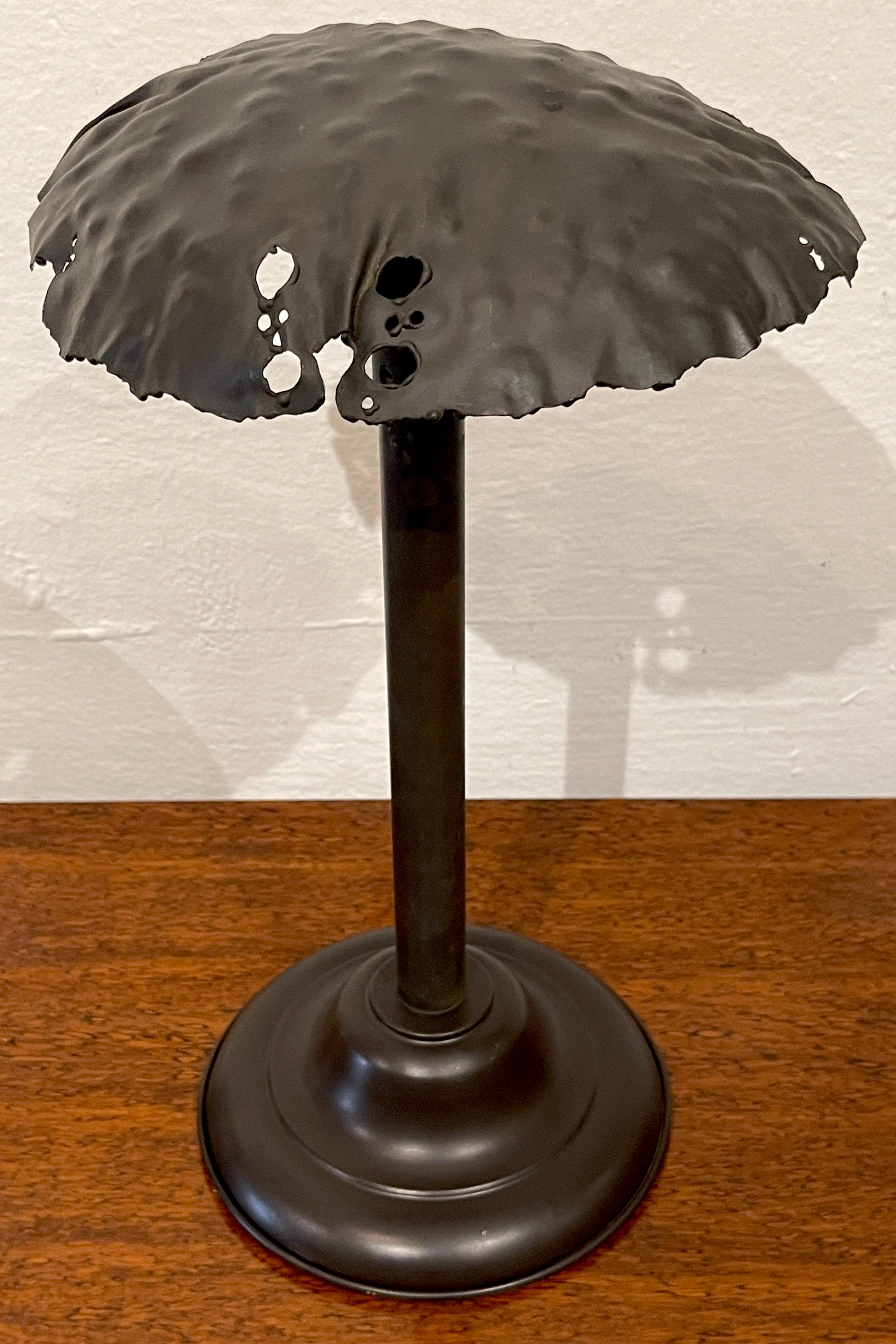 Italian Modern Bronze Mushroom Lamp 1