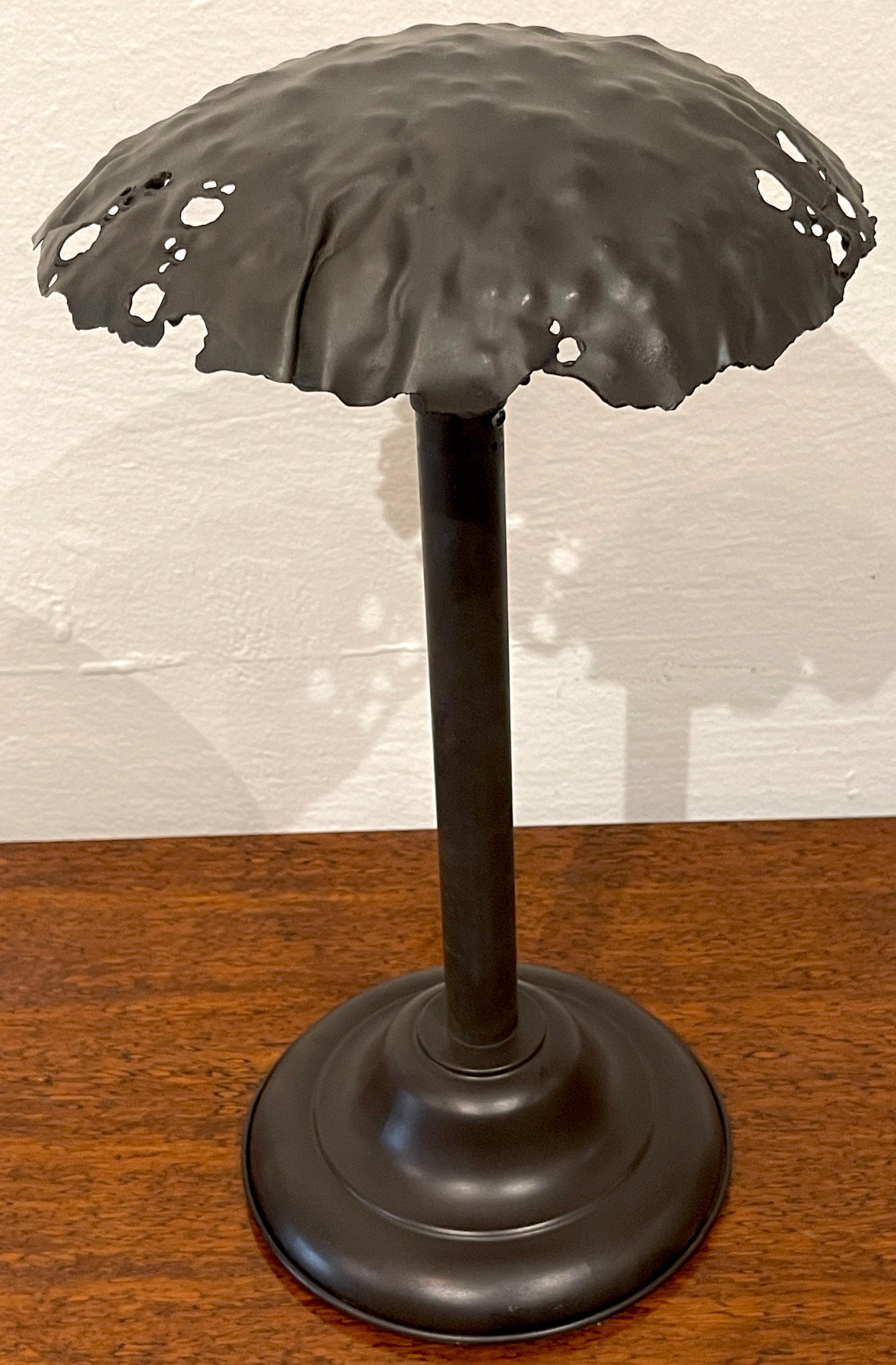 Italian Modern Bronze Mushroom Lamp For Sale 2