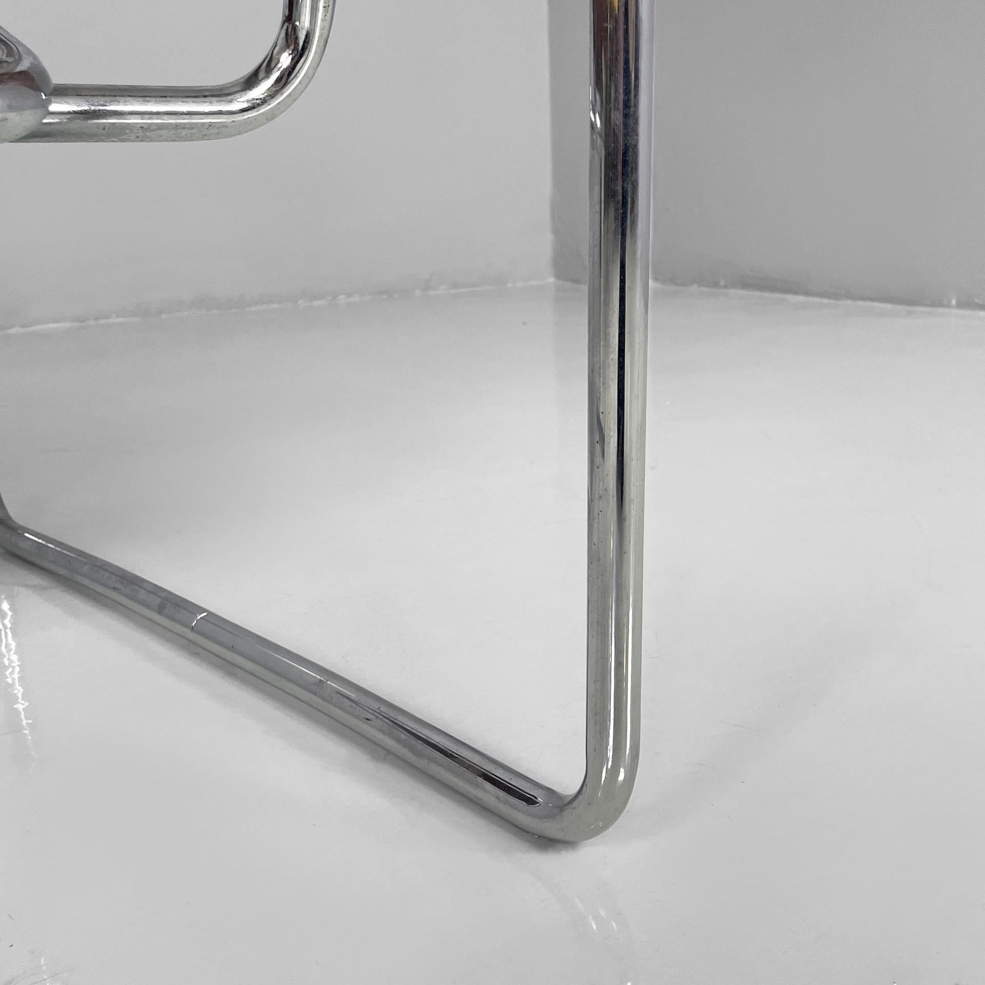 Sillones modernos italianos de color marrón Wassily de Marcel Breuer para Gavina, años 60 en venta 11