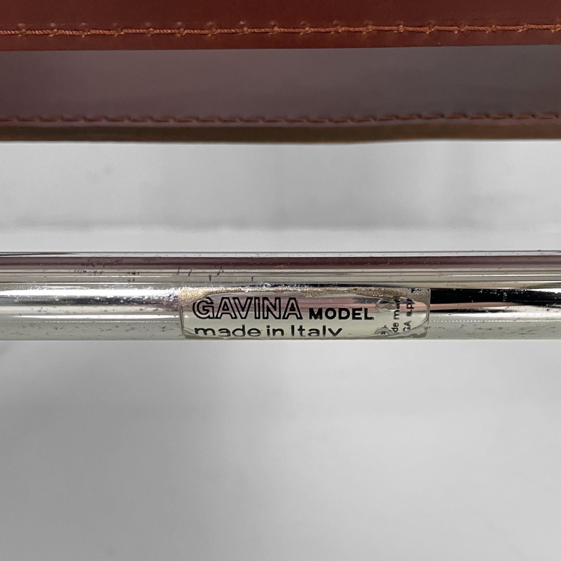 Sillones modernos italianos de color marrón Wassily de Marcel Breuer para Gavina, años 60 en venta 13