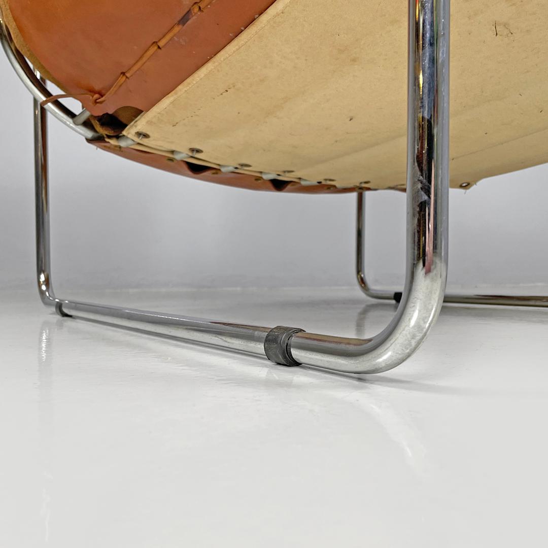 Sillón moderno italiano de tela marrón Compor S 72 de Gero para Mussi, años 70 en venta 13
