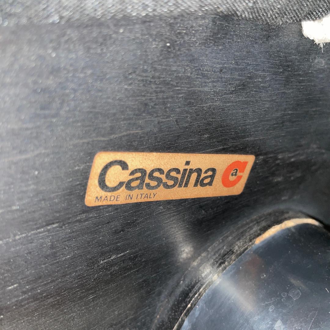 Italienisches modernes braunes Ledersofa Sesann Gianfranco Frattini für Cassina, 1970er Jahre im Angebot 13