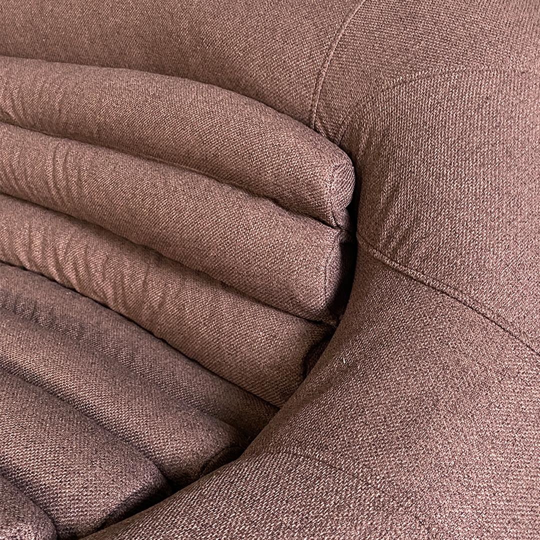 Canapé modulaire marron Carrera de style italien moderne par le groupe DDL pour BBB Bonacina, 1969 10