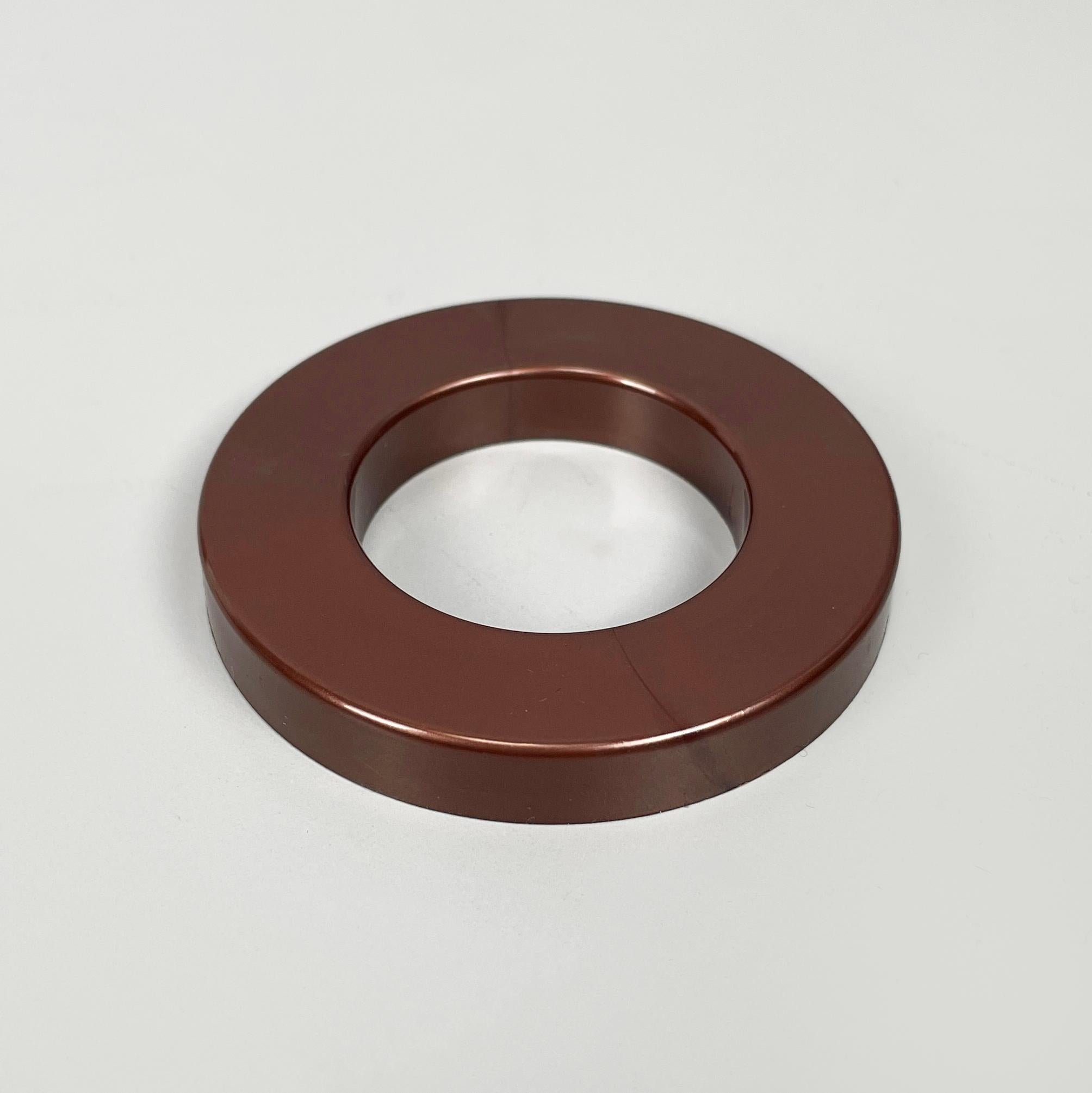 Italian modern brown rings for perpetual wall calendar by Ring A Date, 2020s For Sale 1