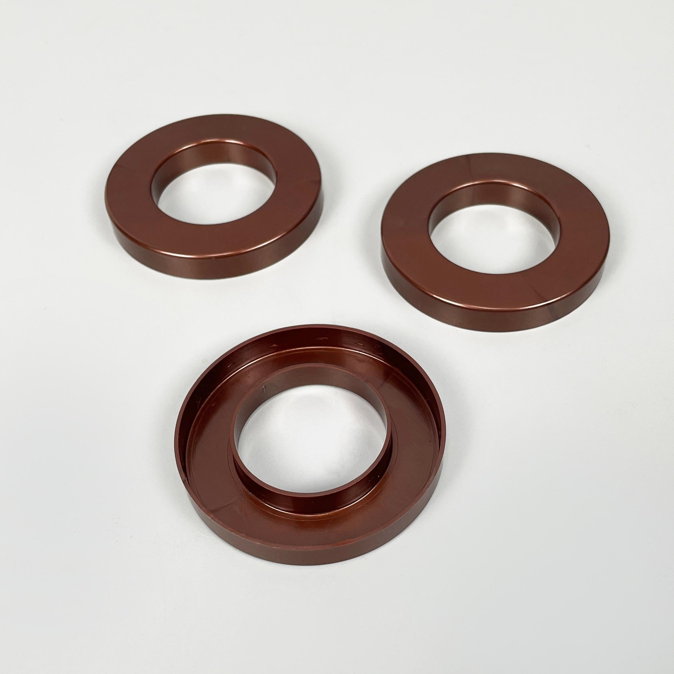 Italian modern brown rings for perpetual wall calendar by Ring A Date, 2020s For Sale 2