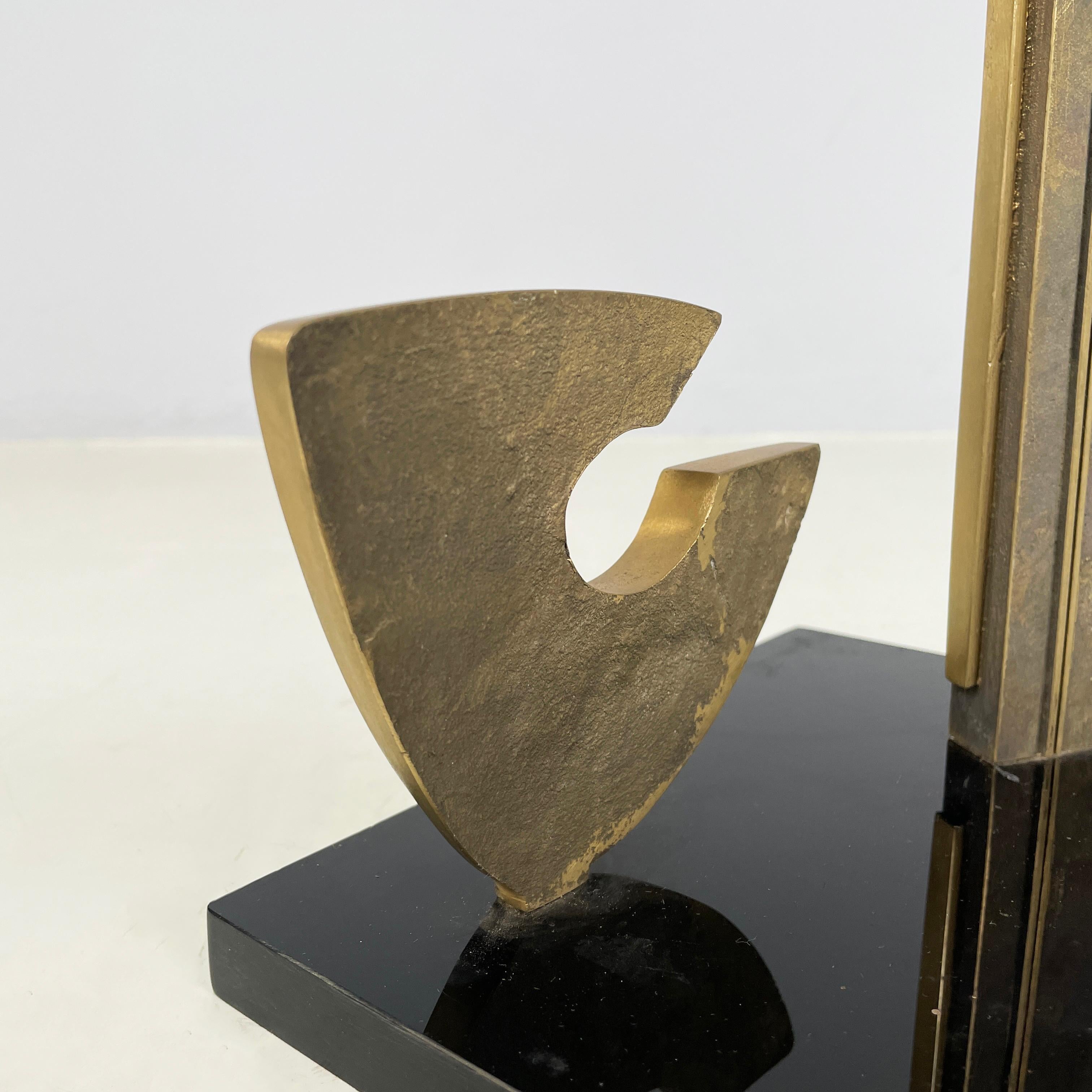 Sculture in ottone in stile Brutalista moderno italiano di Edmondo Cirillo, 1982 in vendita 5