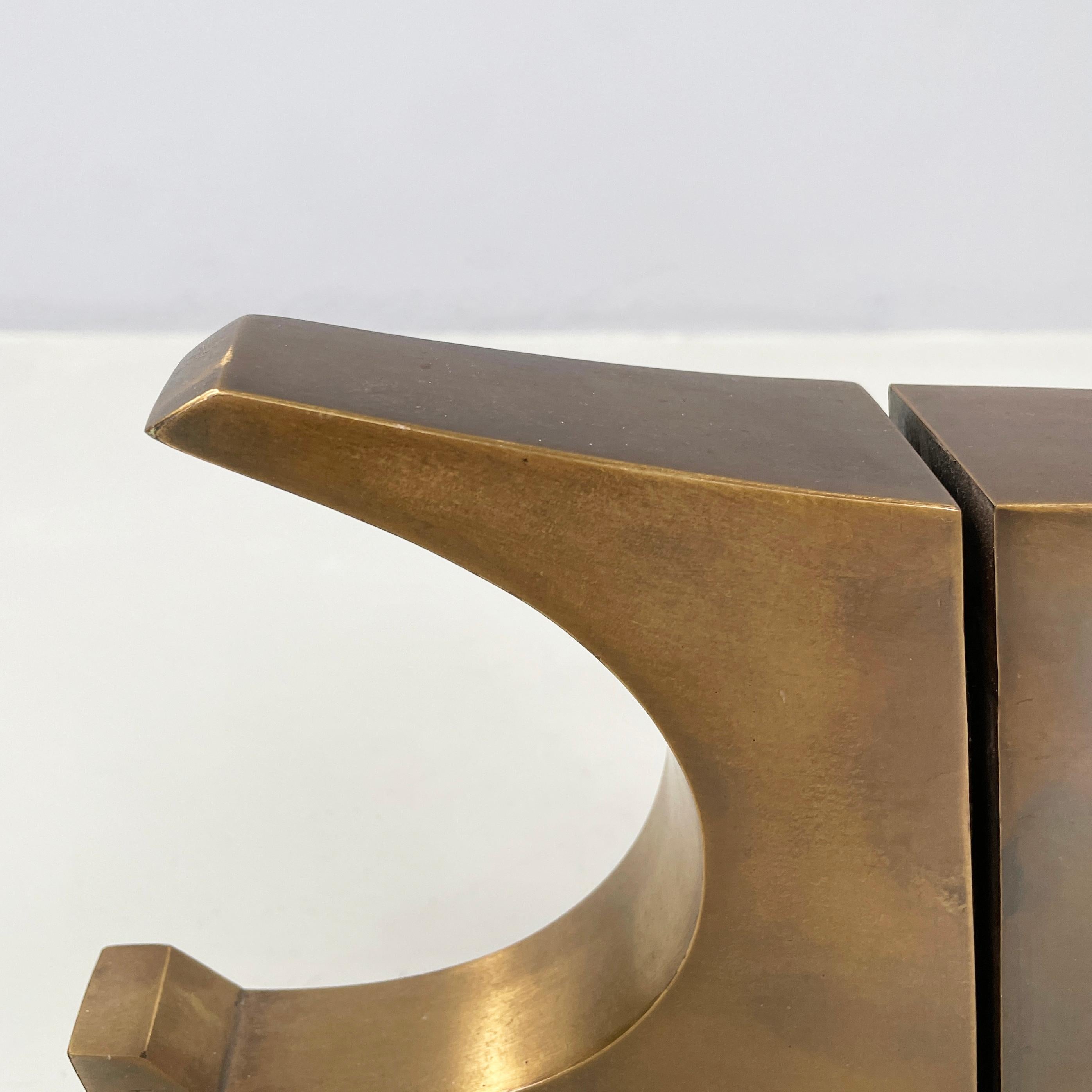Sculpture italienne moderne brutaliste en bronze d'Edmondo Cirillo, 1972 en vente 6