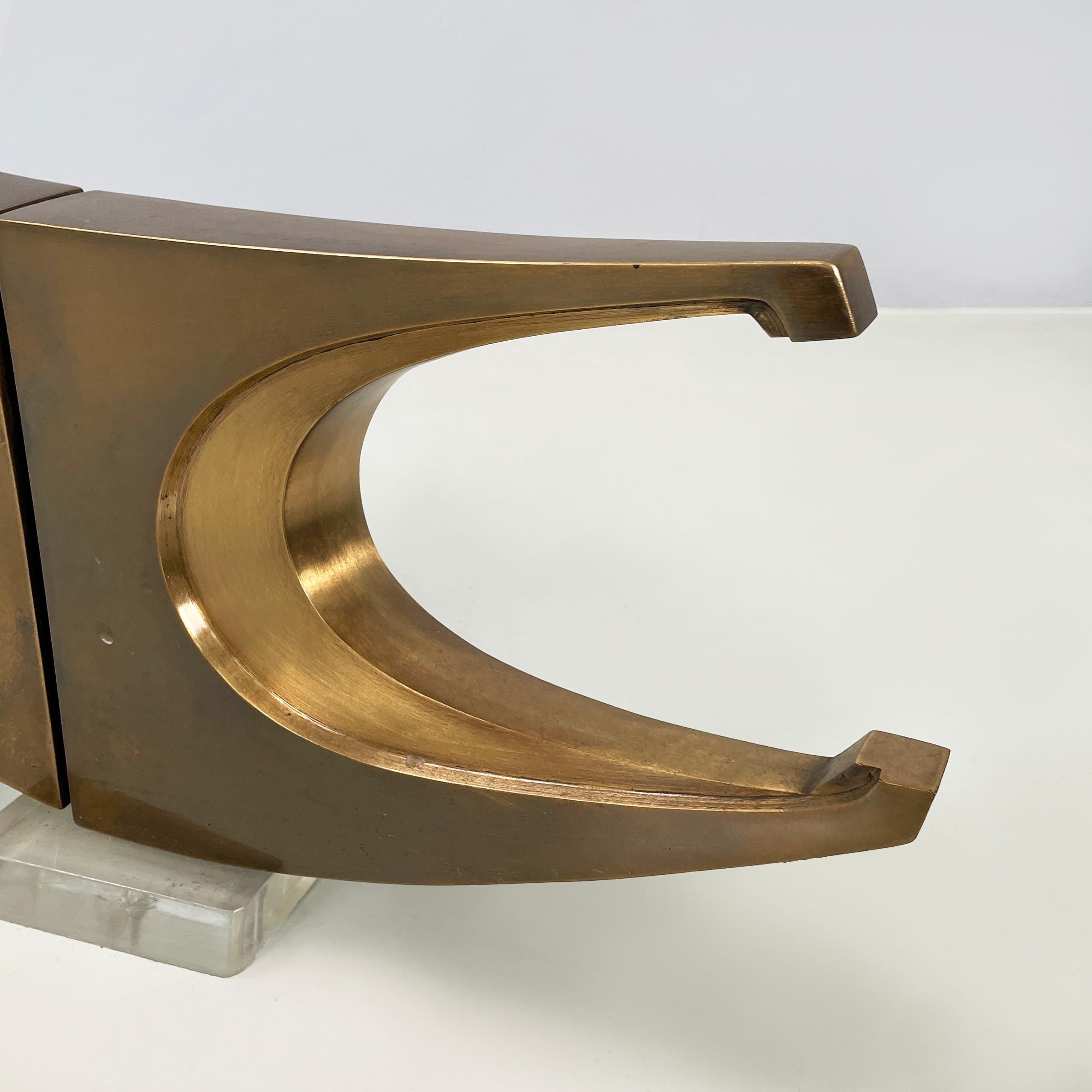 Bronze Sculpture italienne moderne brutaliste en bronze d'Edmondo Cirillo, 1972 en vente