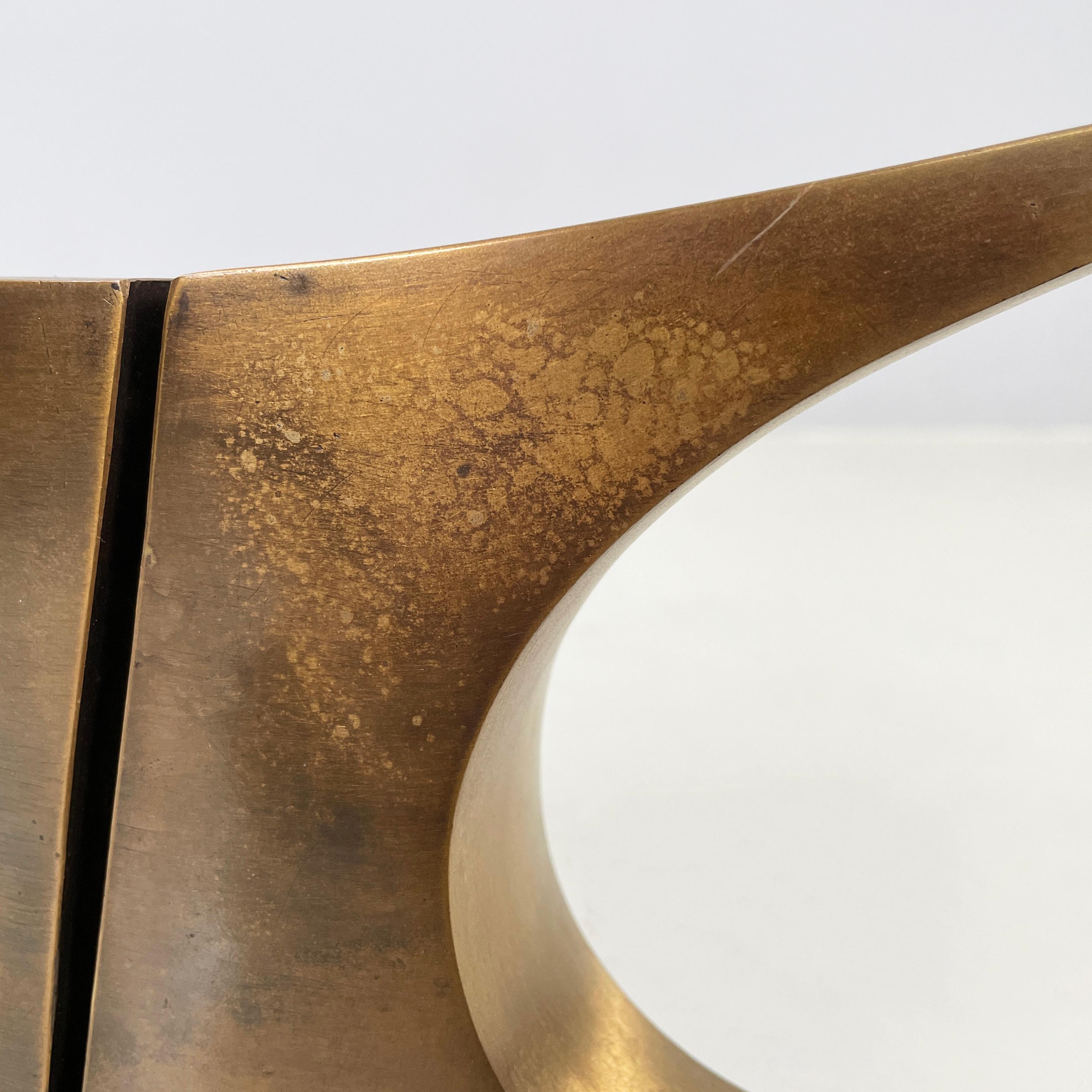 Sculpture italienne moderne brutaliste en bronze d'Edmondo Cirillo, 1972 en vente 2