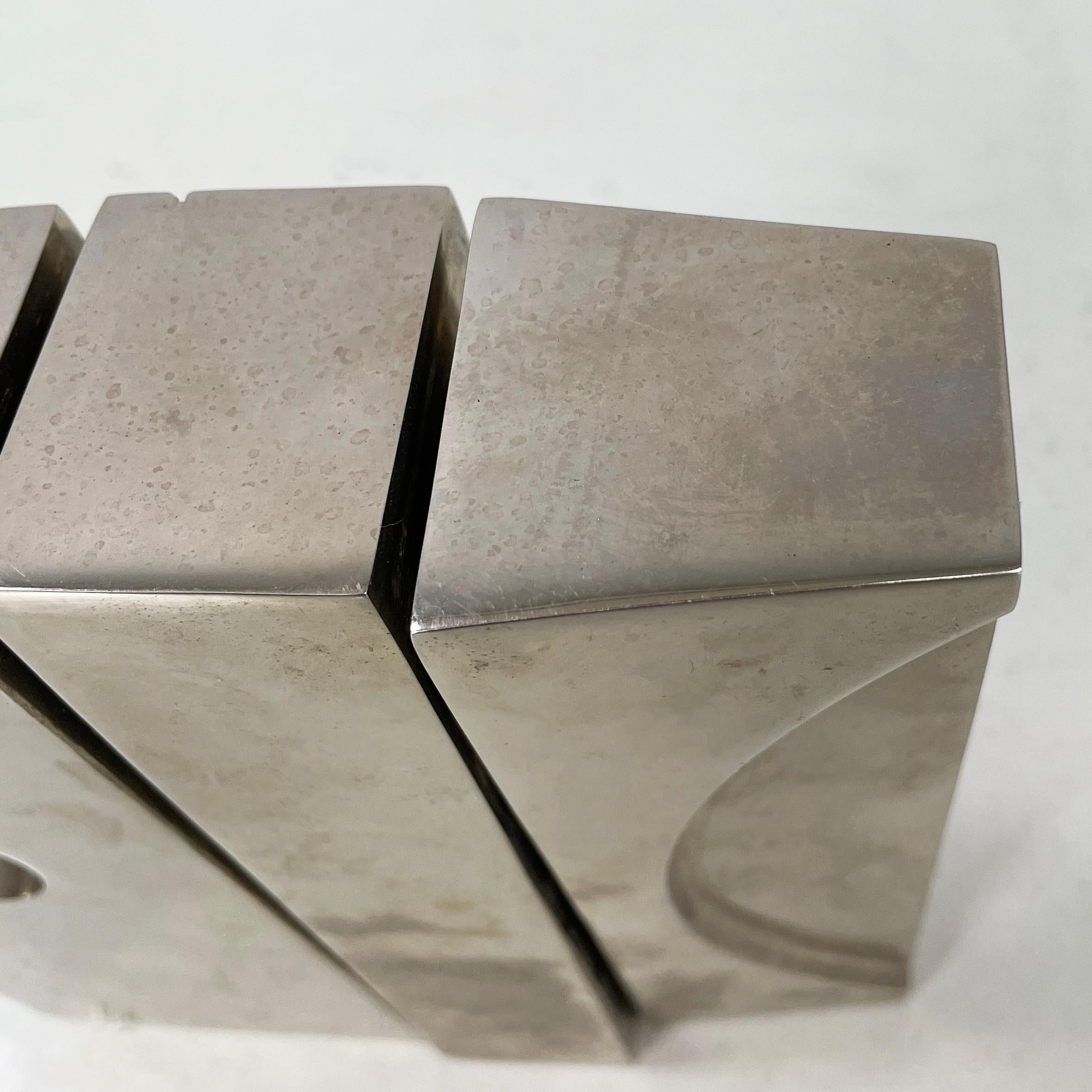 Escultura de metal de estilo Brutalista moderno italiano de Edmondo Cirillo, 1976 en venta 3