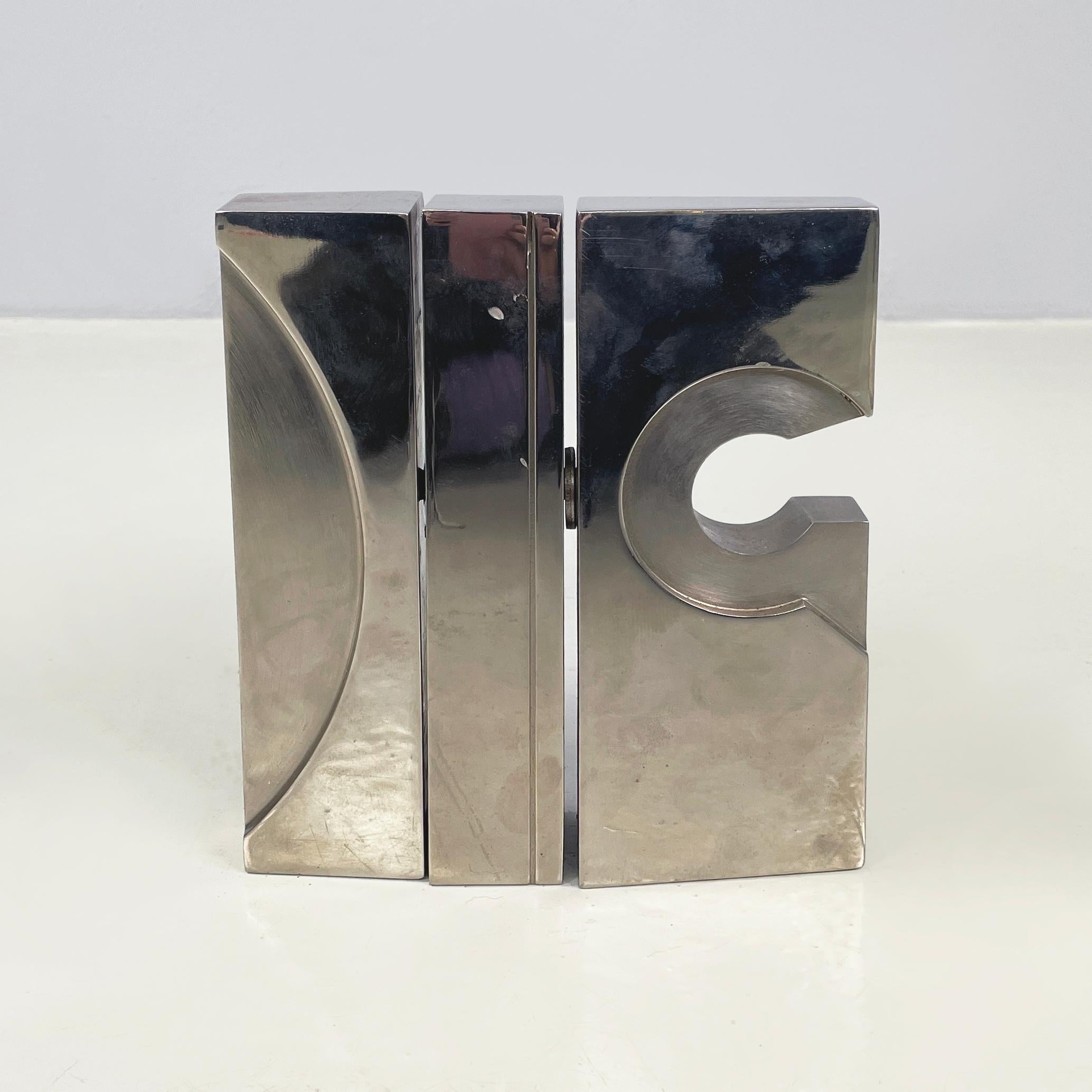Escultura de metal de estilo Brutalista moderno italiano de Edmondo Cirillo, 1976 Moderno en venta
