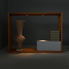 Armoire moderne italienne Grande Arco par Andrea Branzi Design Gallery Milano, 1991