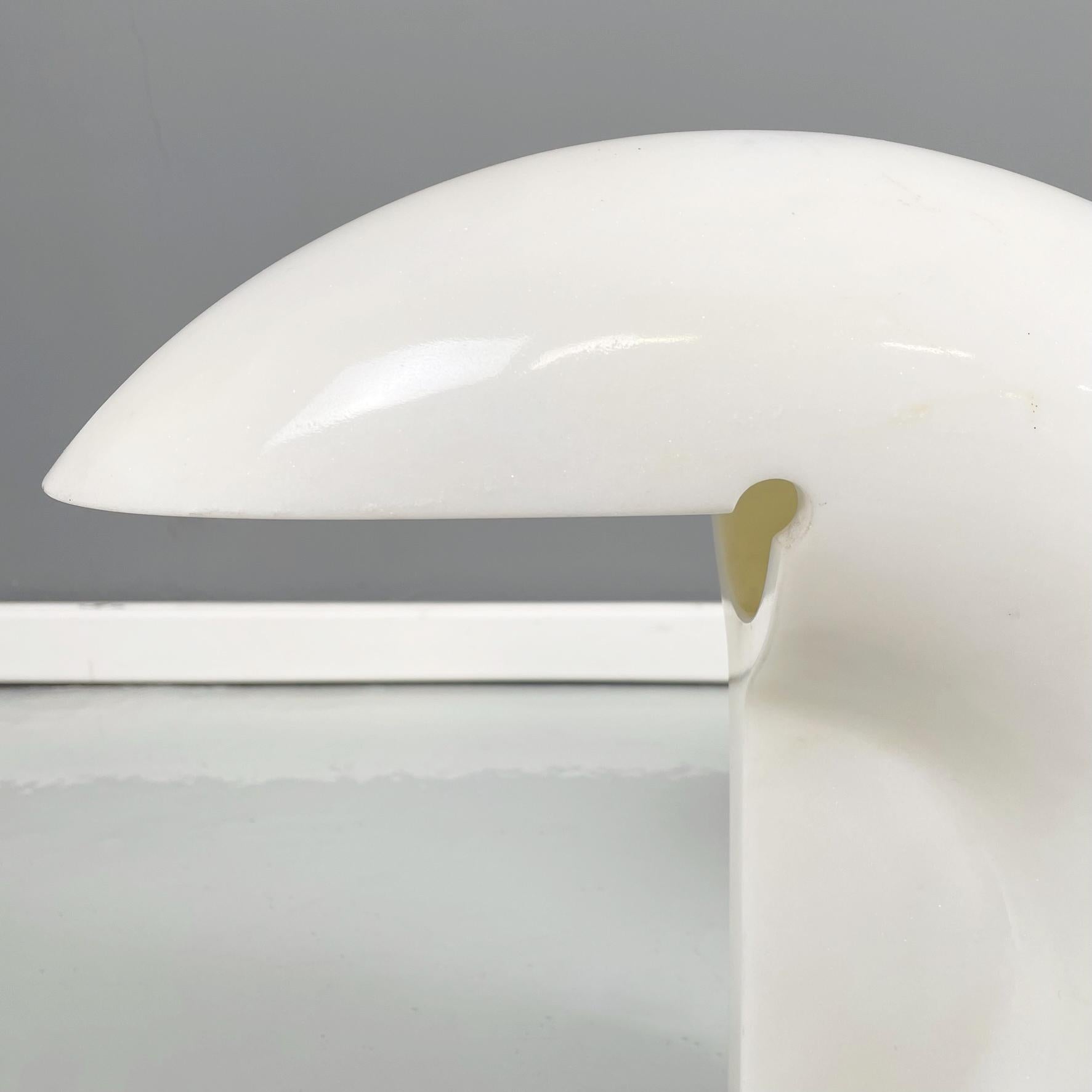 Italian Modern Carrara Marble Table Lamp Biagio by Tobia Scarpa for Flos, 1970s For Sale 4