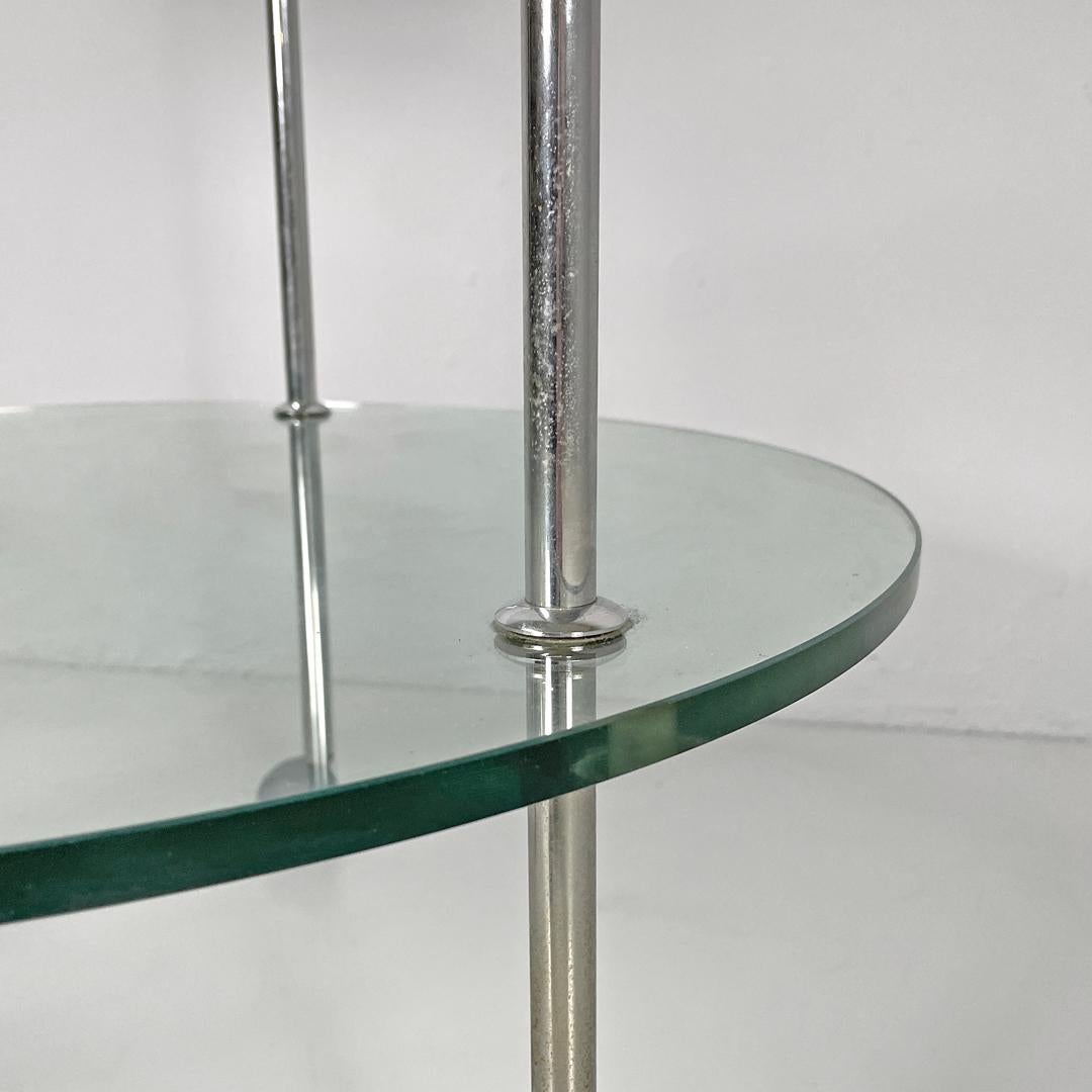 Italienische moderne Wagen T6 transparentem Glas Tops Luigi Caccia Domini Azucena, 1970er Jahre im Angebot 8