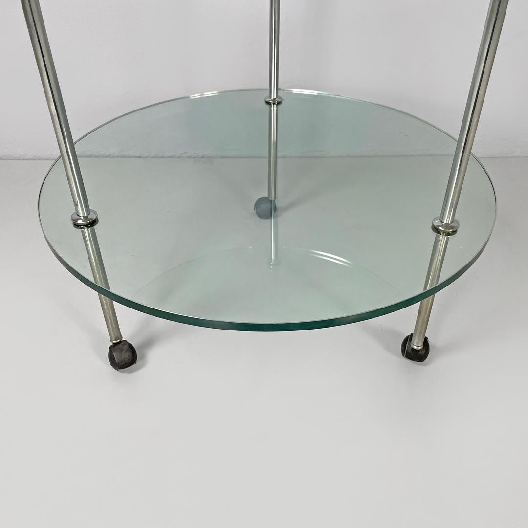 Italienische moderne Wagen T6 transparentem Glas Tops Luigi Caccia Domini Azucena, 1970er Jahre im Angebot 11