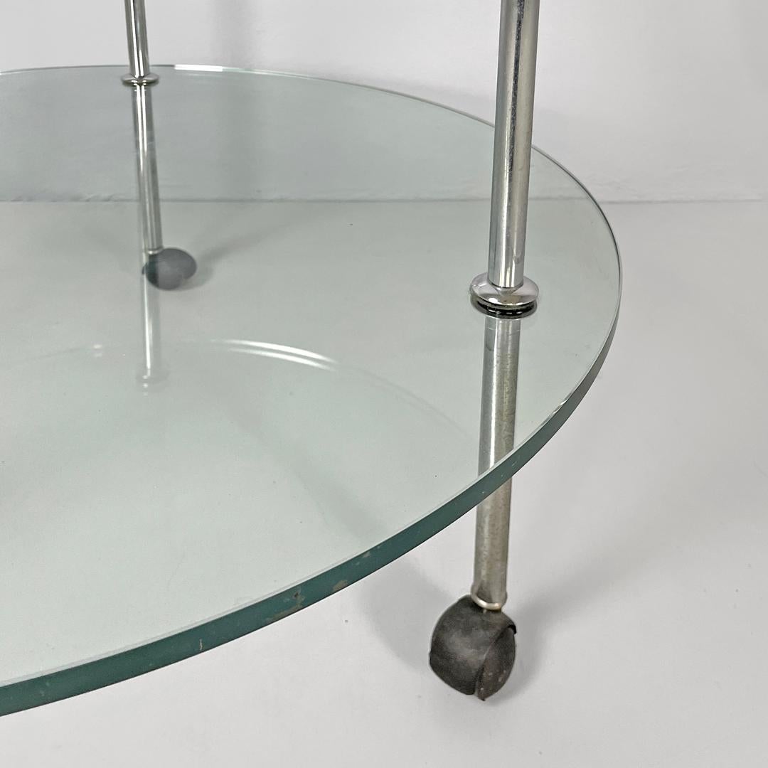 Italienische moderne Wagen T6 transparentem Glas Tops Luigi Caccia Domini Azucena, 1970er Jahre im Angebot 12
