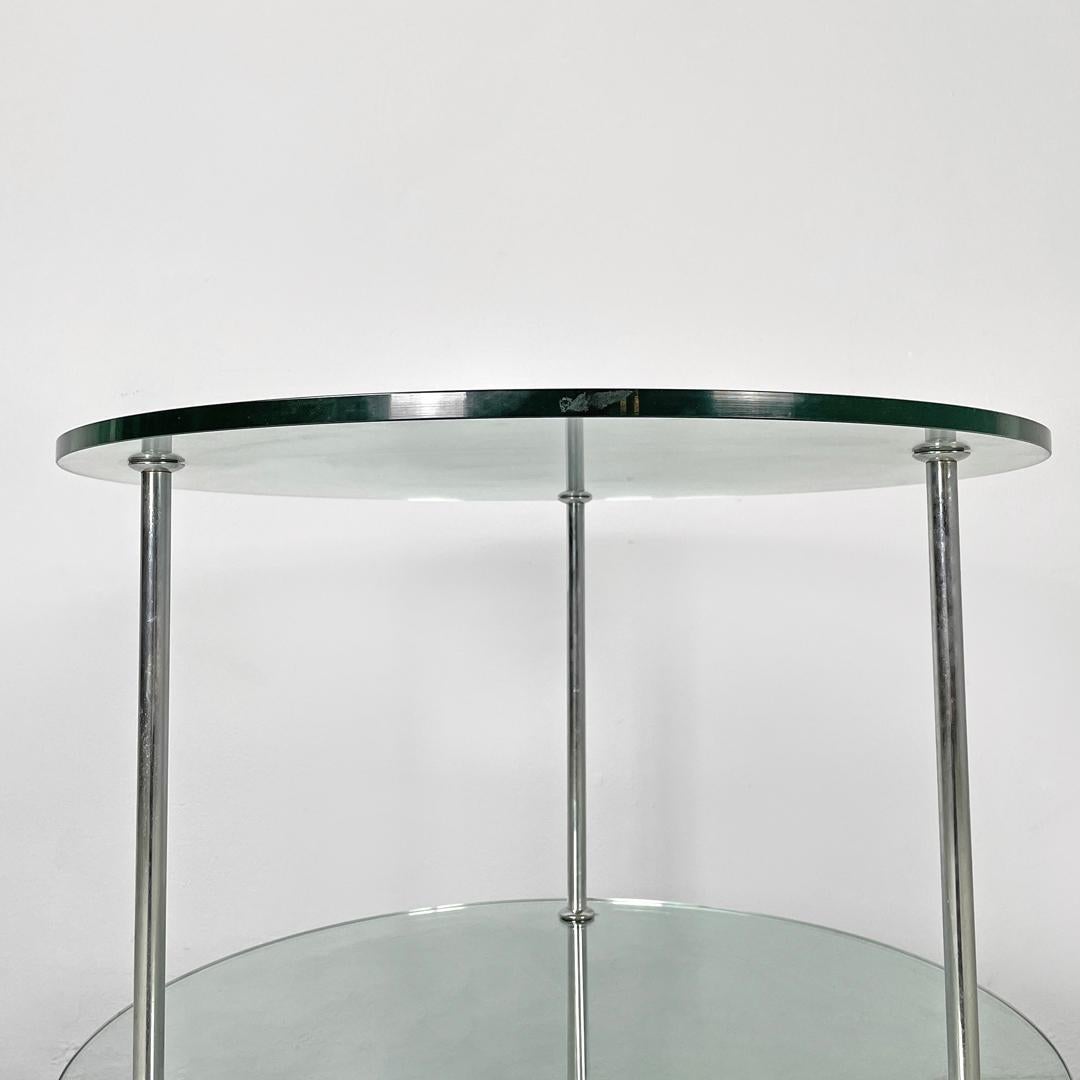 Italienische moderne Wagen T6 transparentem Glas Tops Luigi Caccia Domini Azucena, 1970er Jahre im Angebot 3