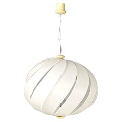 Retro Italian modern ceiling lamp Alicante Emanuele Ponzio for Harvey Guzzini, 1970s