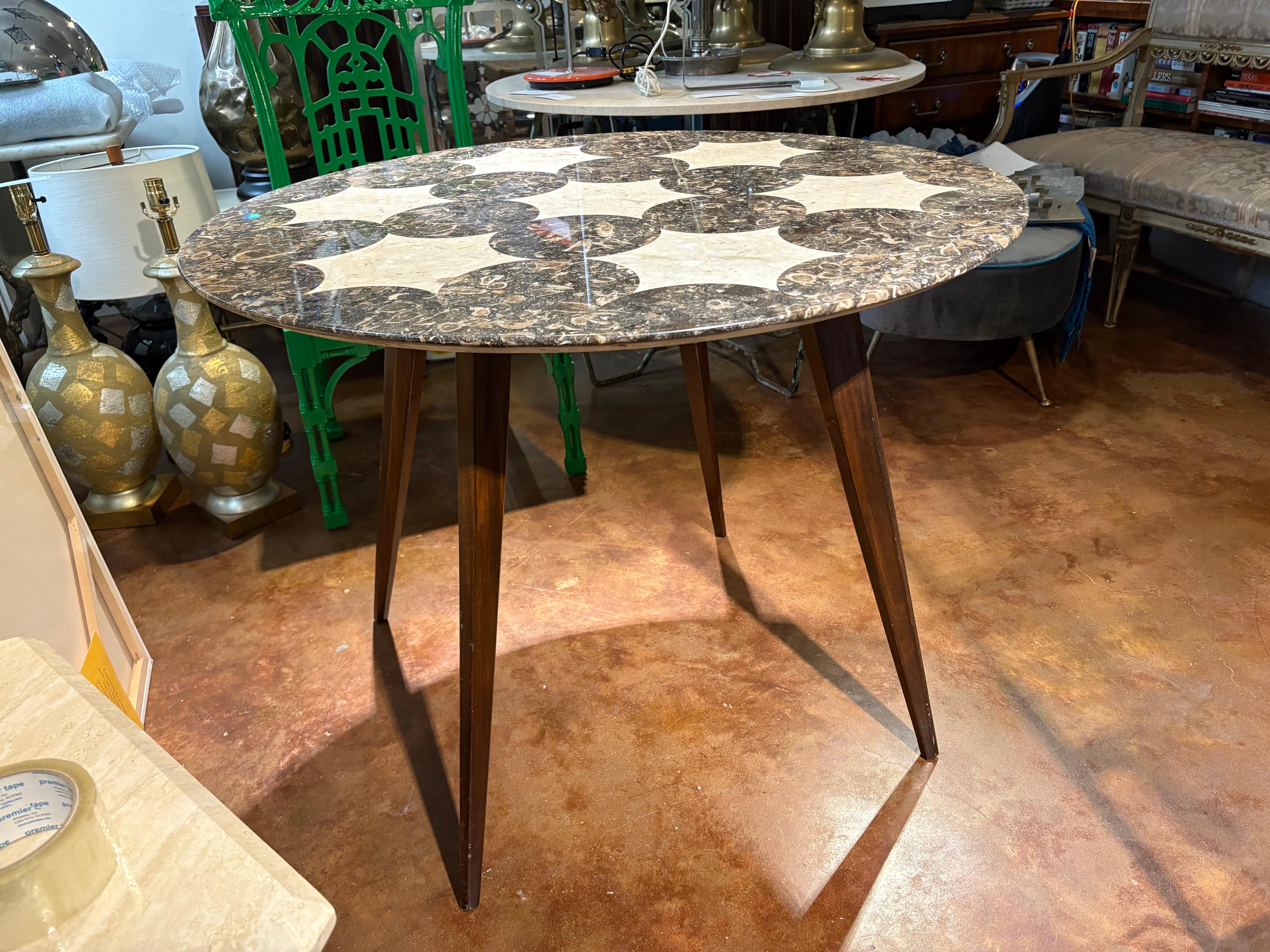 Table centrale moderne italienne par Ico Parisi en vente 4