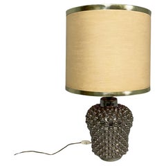 Italian modern ceramic table lamp by La Farnesiana, 1970s