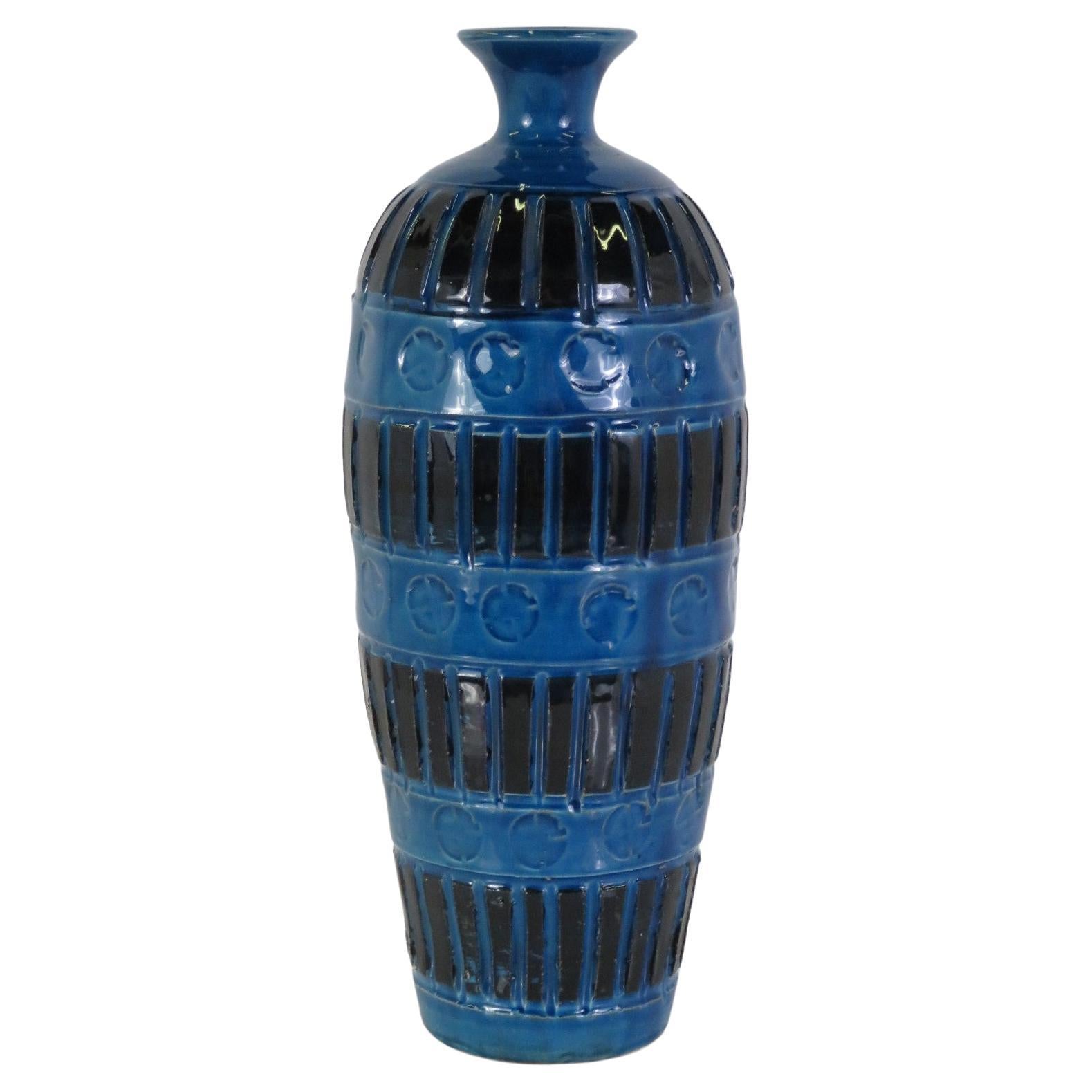 Italian Modern Ceramic Vase Aldo Londi for Fratelli Fanciullacci, 1960s
