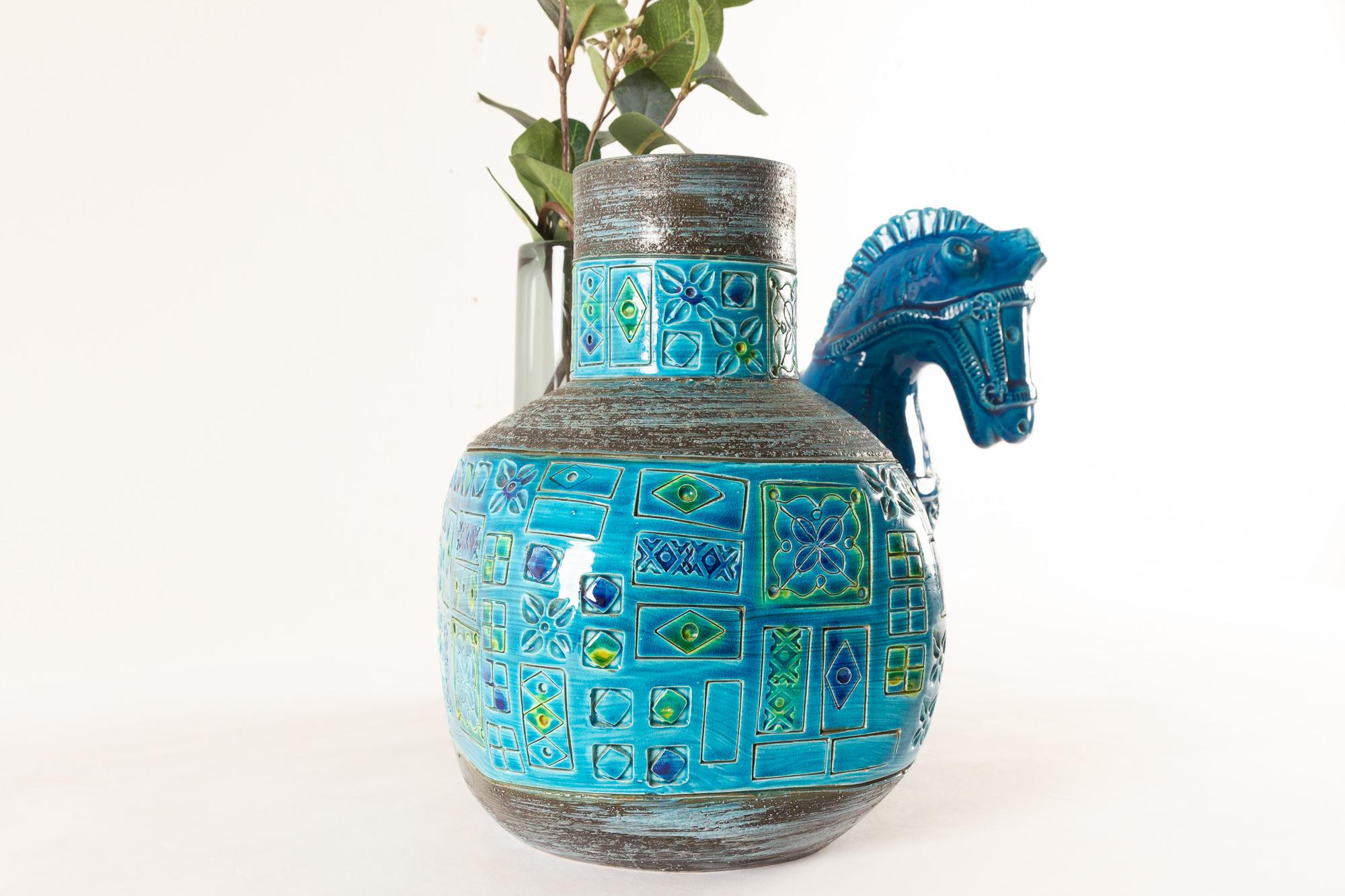 Italian Modern Ceramic Vase by Aldo Londi for Bitossi, 1960s 7