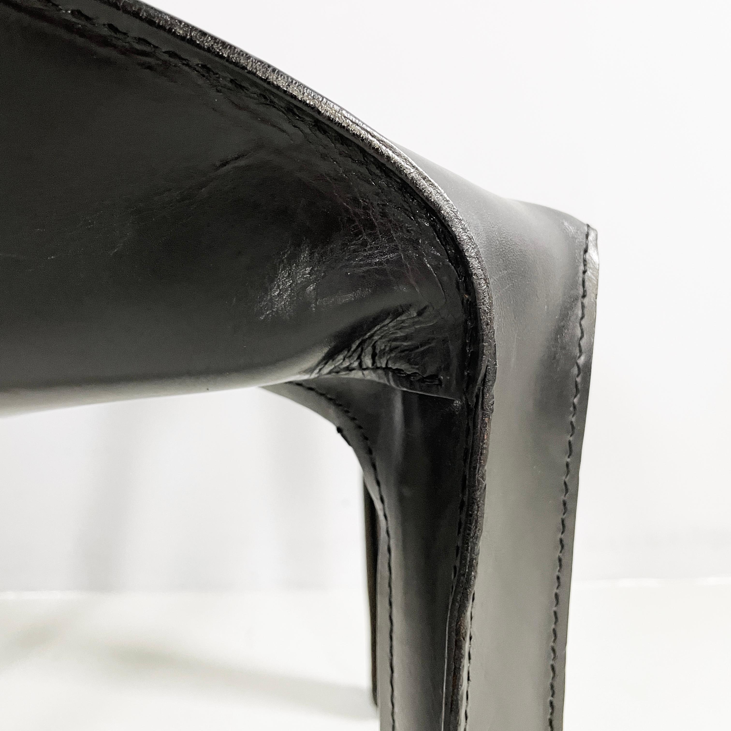 Moderne italienische Stühle Lira und Liuto CAB K5 von Mario Bellini per Cassina, 1990er Jahre im Angebot 6