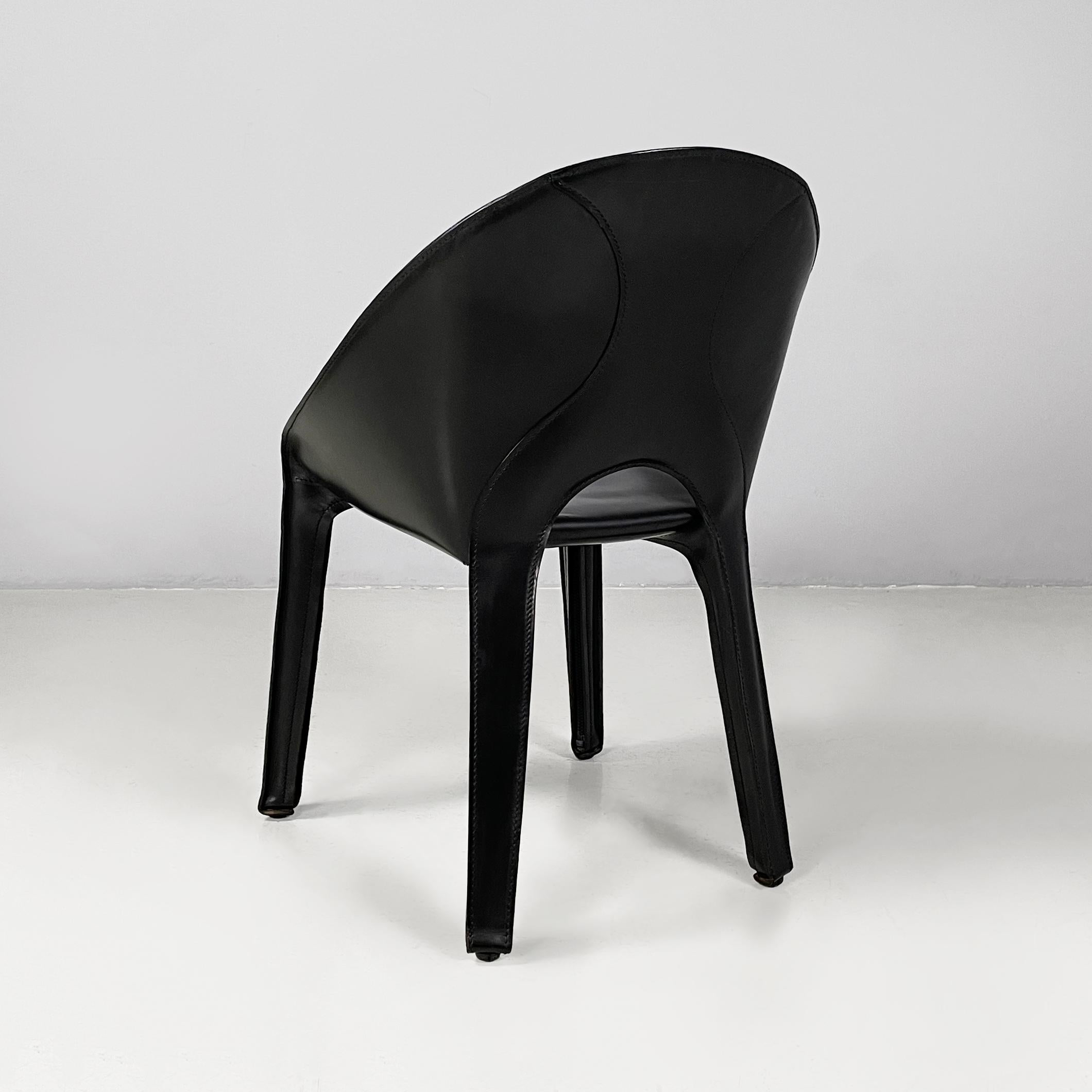 Moderne italienische Stühle Lira und Liuto CAB K5 von Mario Bellini per Cassina, 1990er Jahre im Zustand „Gut“ im Angebot in MIlano, IT