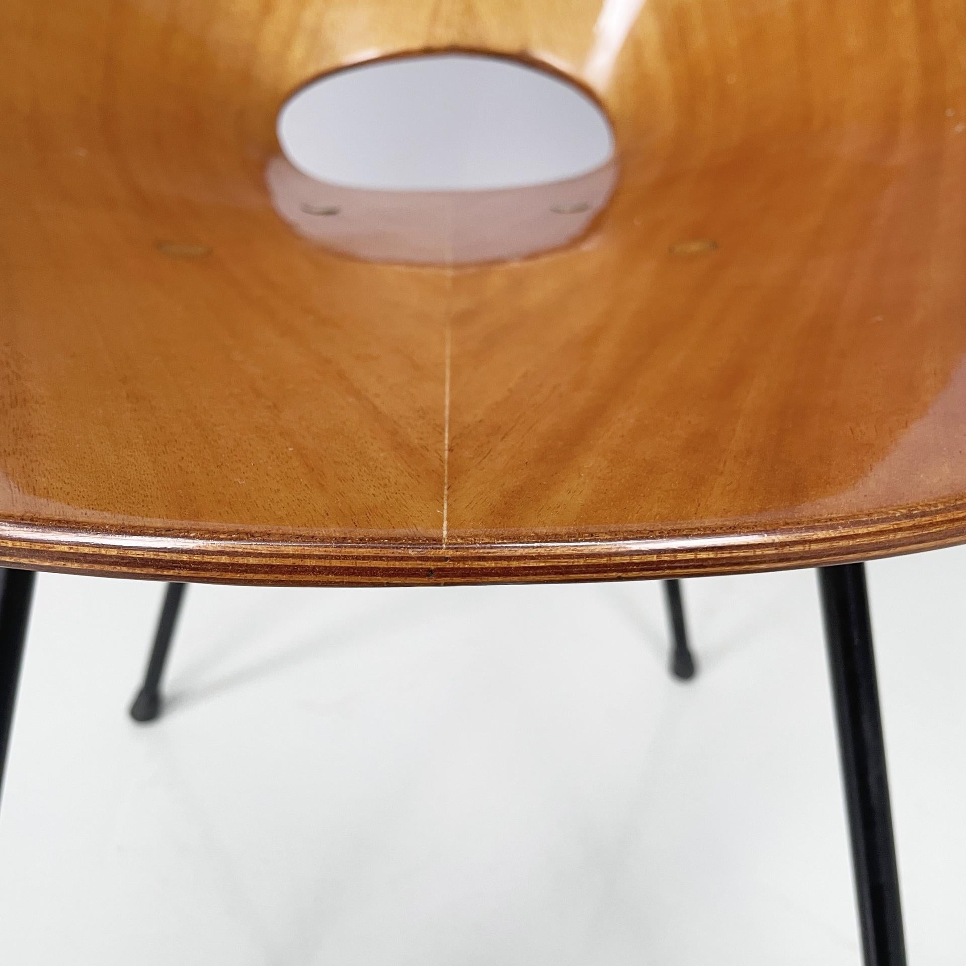 Italian modern chairs Medea by Vittorio Nobili for Fratelli Tagliabue, 1960s For Sale 5