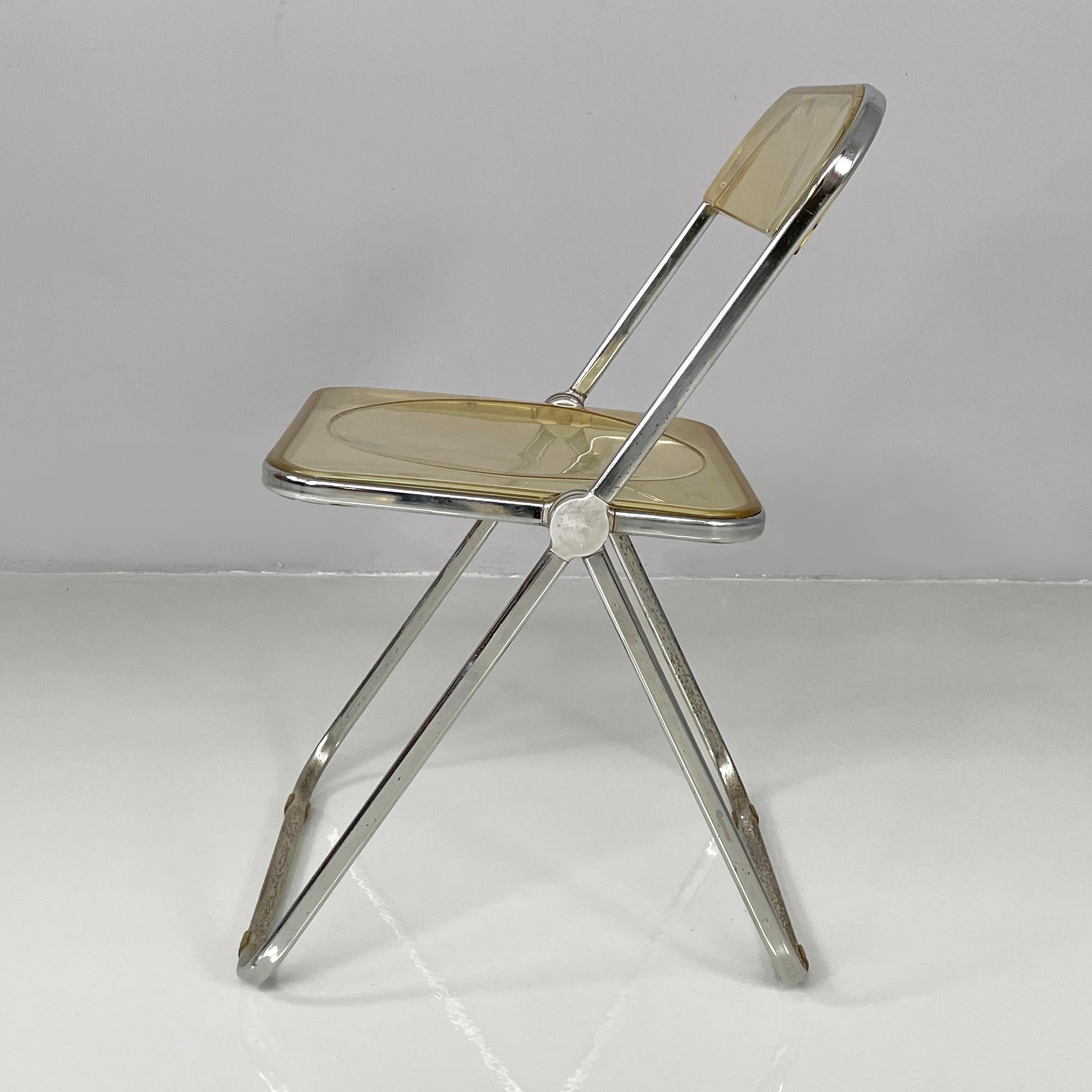 Moderne italienische Stühle Plia von Giancarlo Piretti für Anonima Castelli, 1970er Jahre (Italienisch) im Angebot