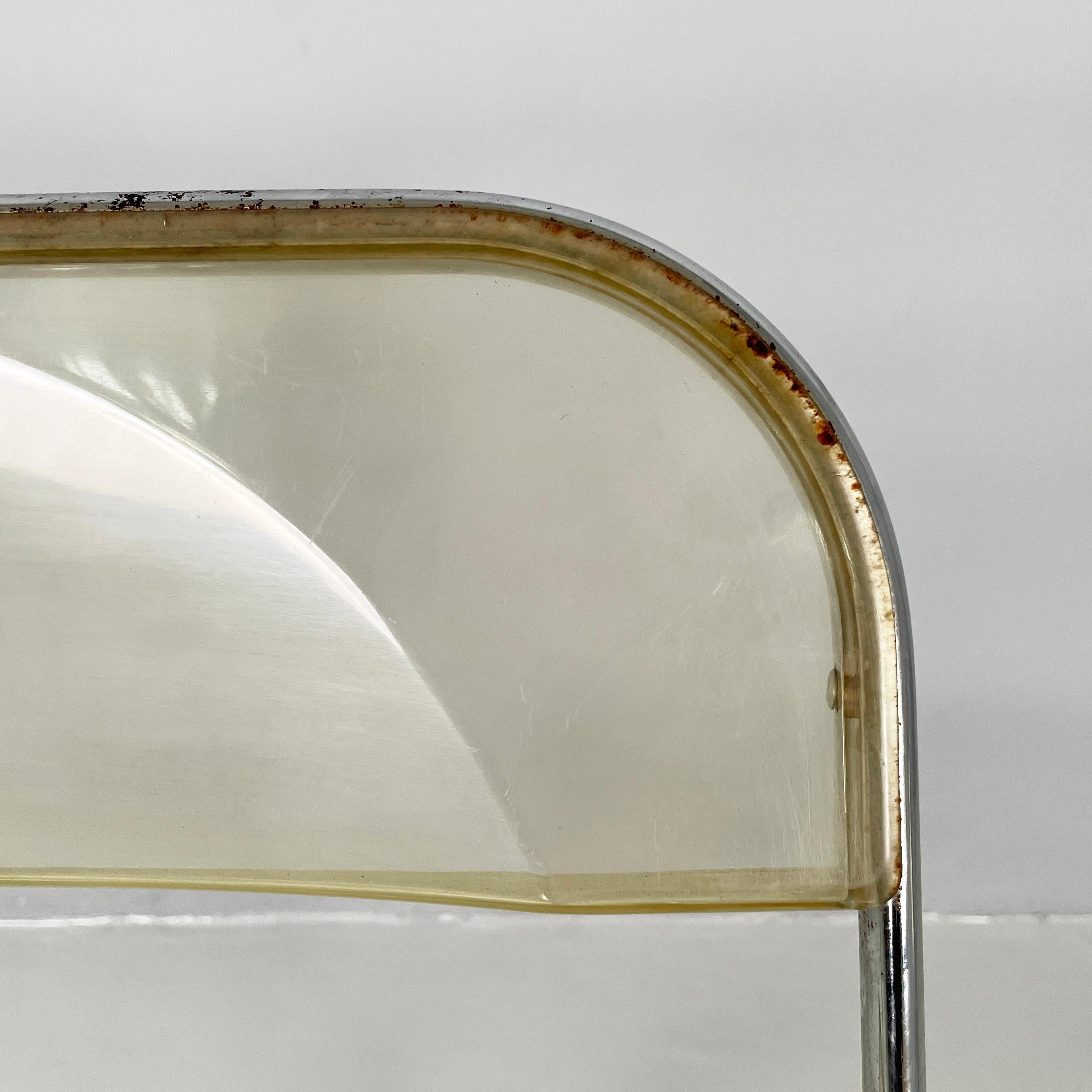 Moderne italienische Stühle Plia von Giancarlo Piretti für Anonima Castelli, 1970er Jahre im Angebot 2