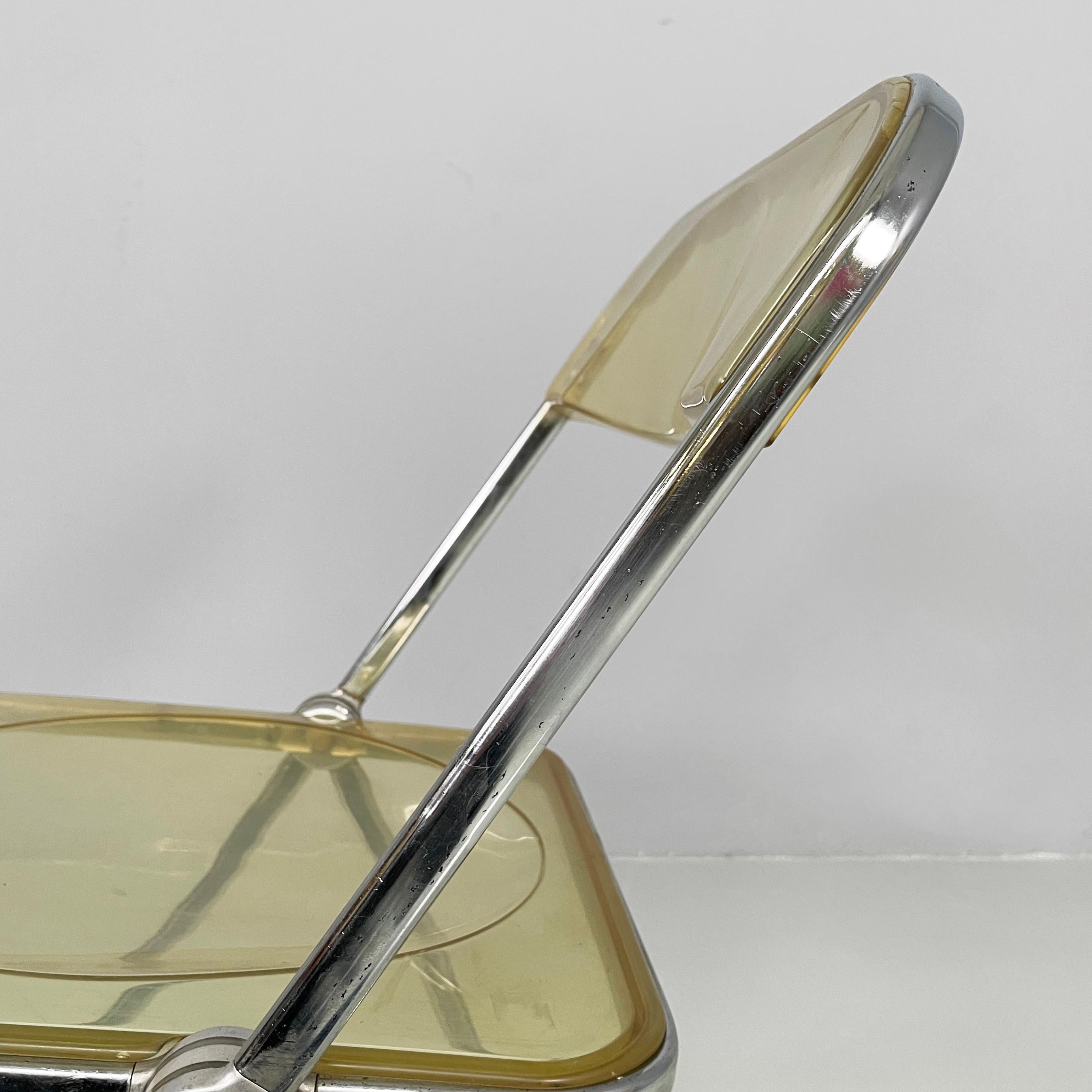 Moderne italienische Stühle Plia von Giancarlo Piretti für Anonima Castelli, 1970er Jahre im Angebot 2