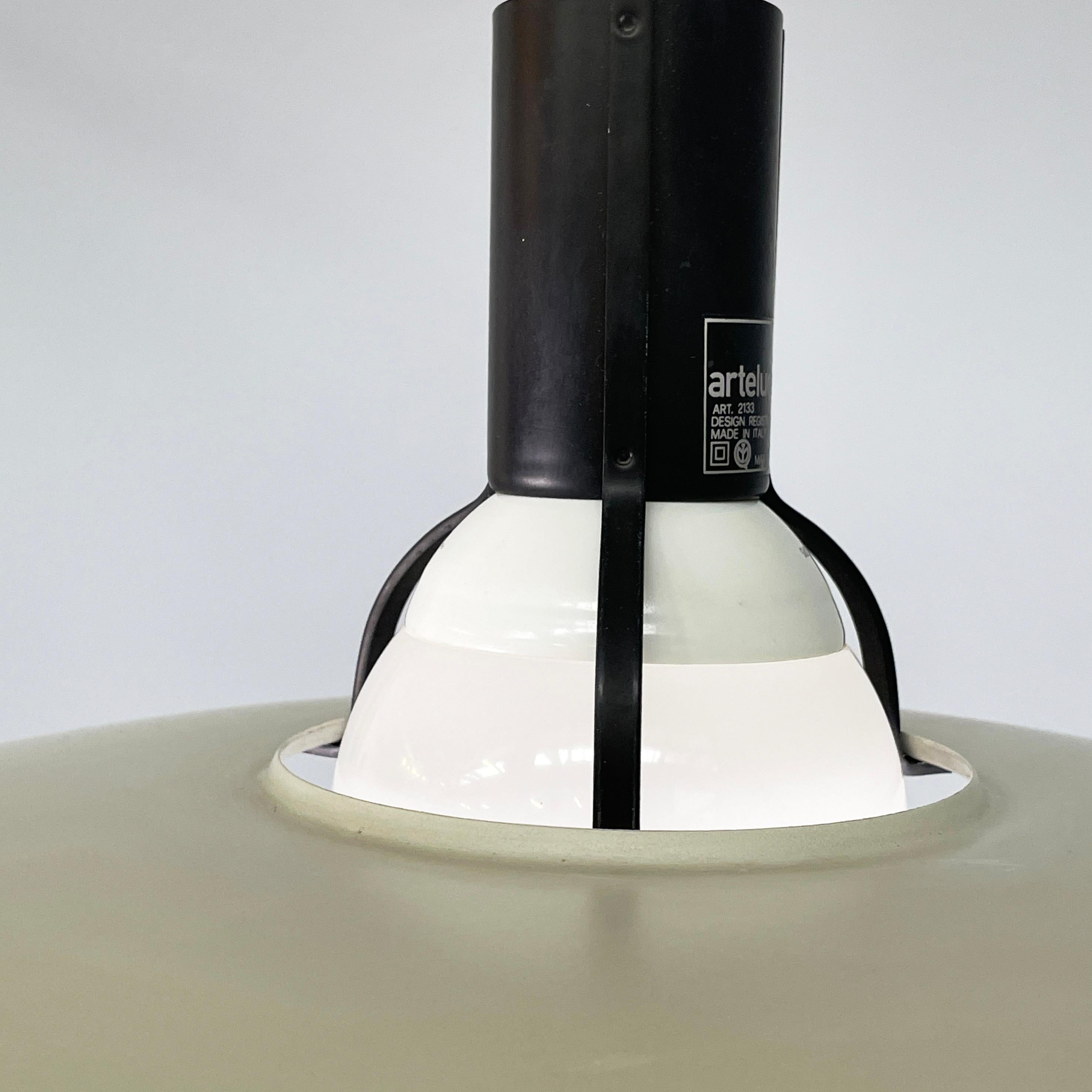 Lustre moderne italien 2133 de Gino Sarfatti pour  Arteluce, 1970 4