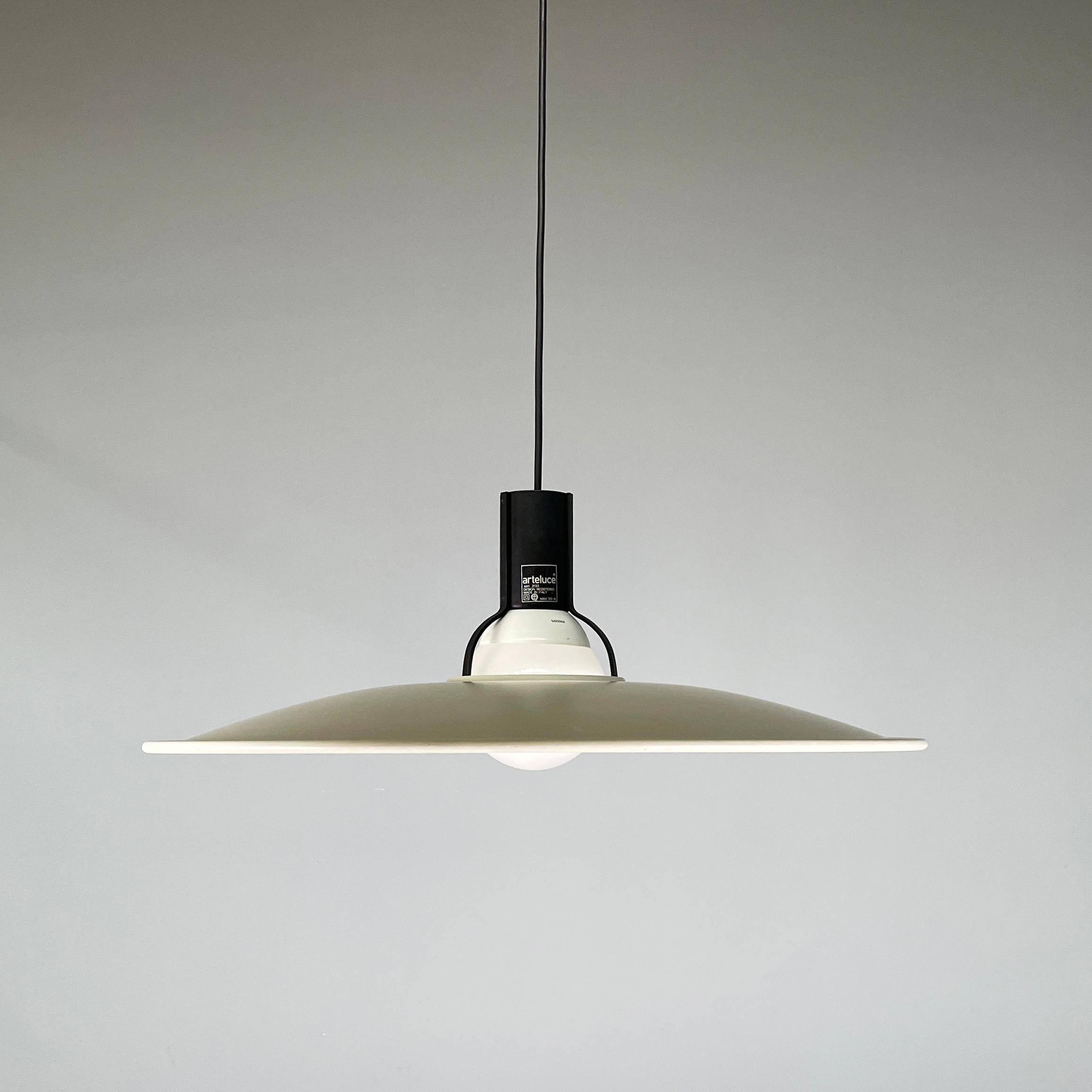 Lustre moderne italien 2133 de Gino Sarfatti pour  Arteluce, 1970 Bon état à MIlano, IT