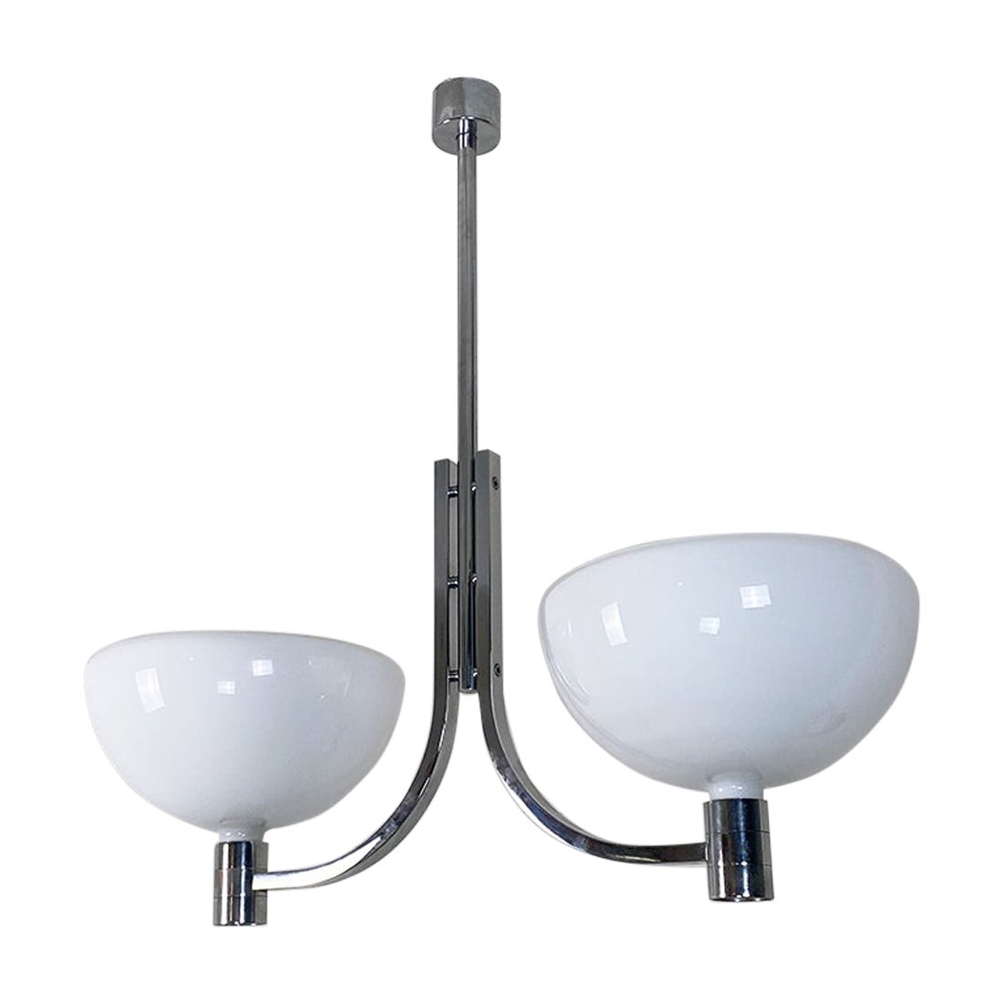 Lampadario moderno italiano Serie AM/AS Franco Albini e Franca Helg per Sirrah 1969