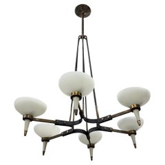 Italian Modern Chandelier By Stilnovo
