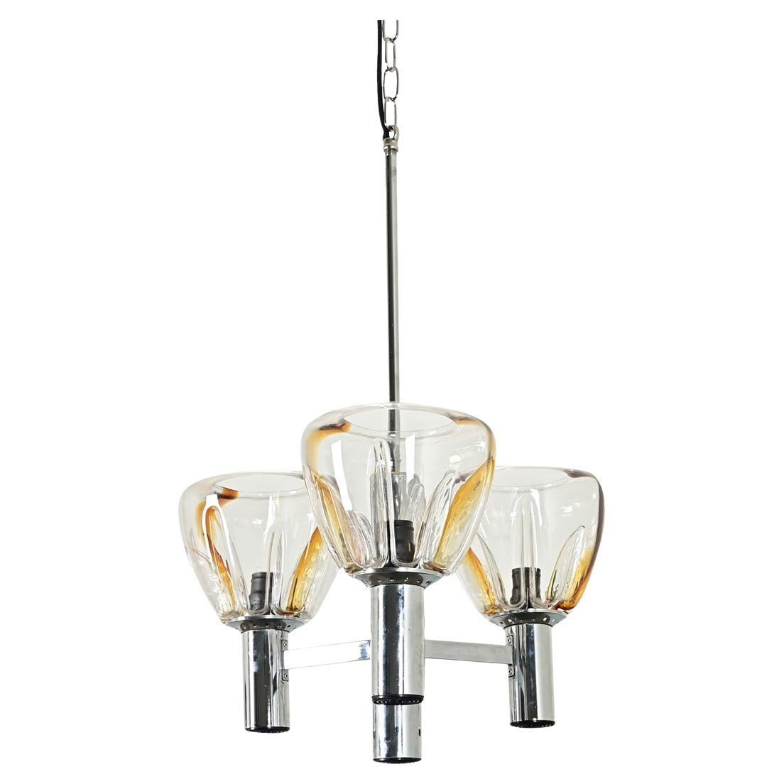 Italian Modern Chandelier by Targetti Sankey
