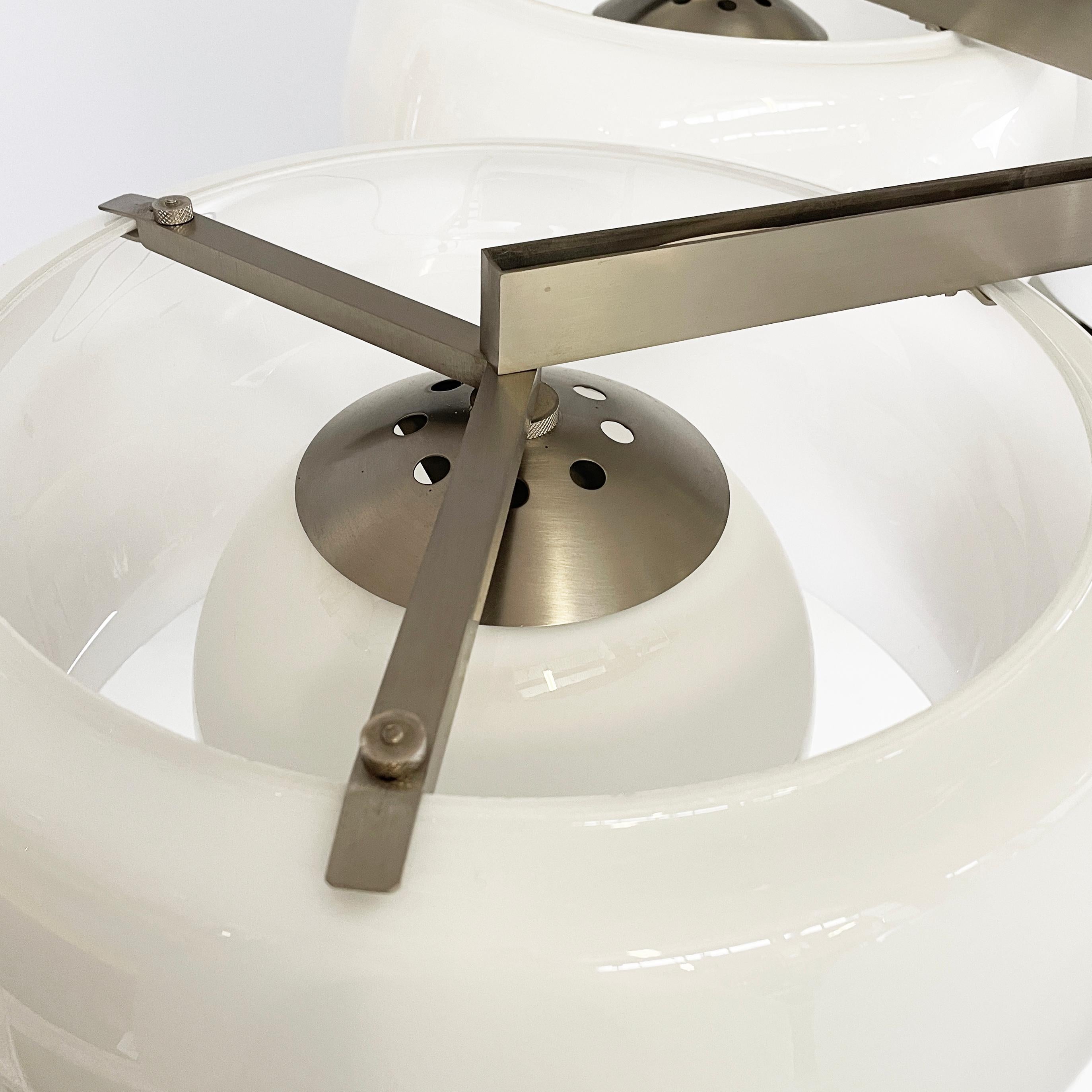 Lampadario moderno italiano Pentaclinio di Vico Magistretti per Artemide, anni '70 in vendita 5