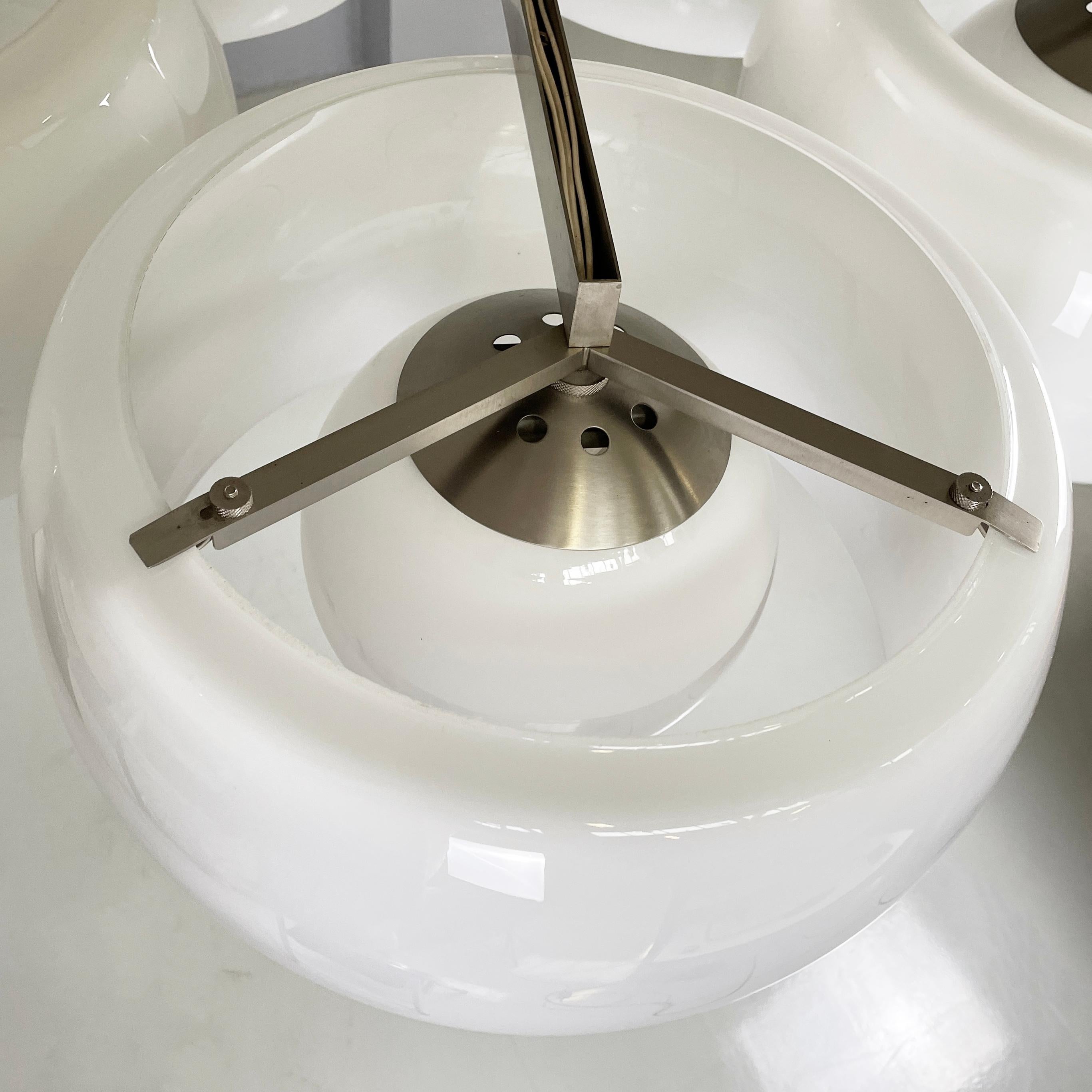 Lampadario moderno italiano Pentaclinio di Vico Magistretti per Artemide, anni '70 in vendita 7