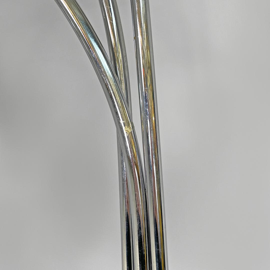 Lampadaire italien moderne en métal chromé de Goffredo Reggiani pour Reggiani, 1970 en vente 4