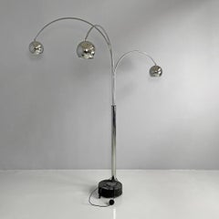 Moderne italienische Stehlampe aus verchromtem Metall von Goffredo Reggiani für Reggiani, 1970er Jahre