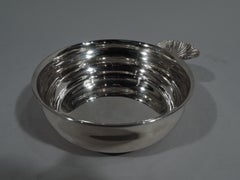 Italian Modern Classical Sterling Silver Porringer by Buccellati
