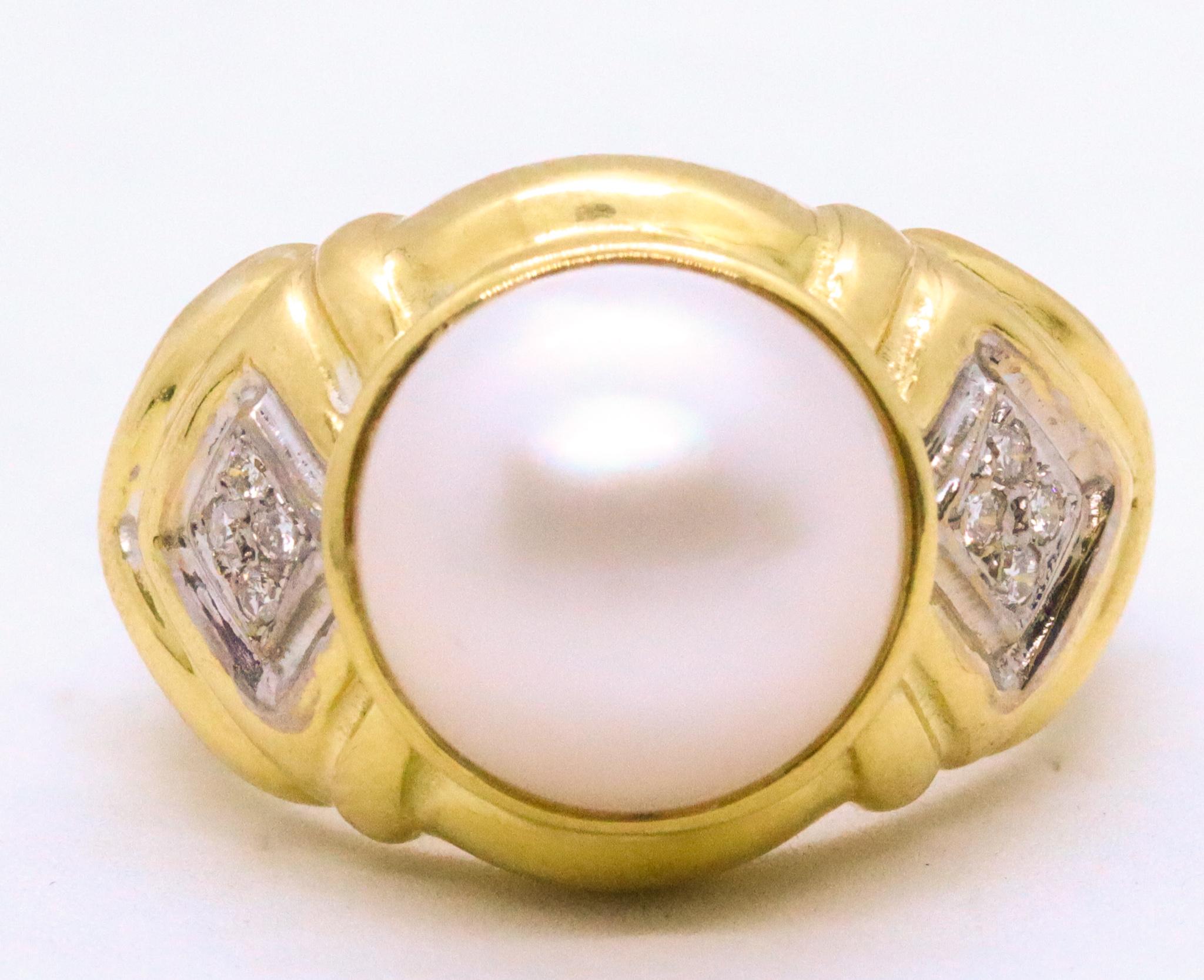mens pearl ring designs