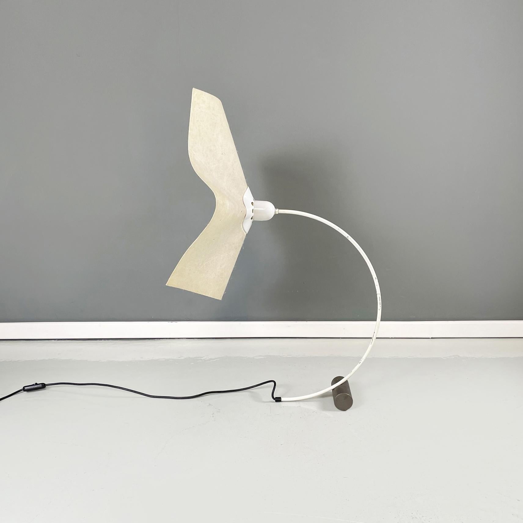 Late 20th Century Italian Modern Cocoon Table Lamp Area Curva by Mario Bellini for Artemide, 1970s