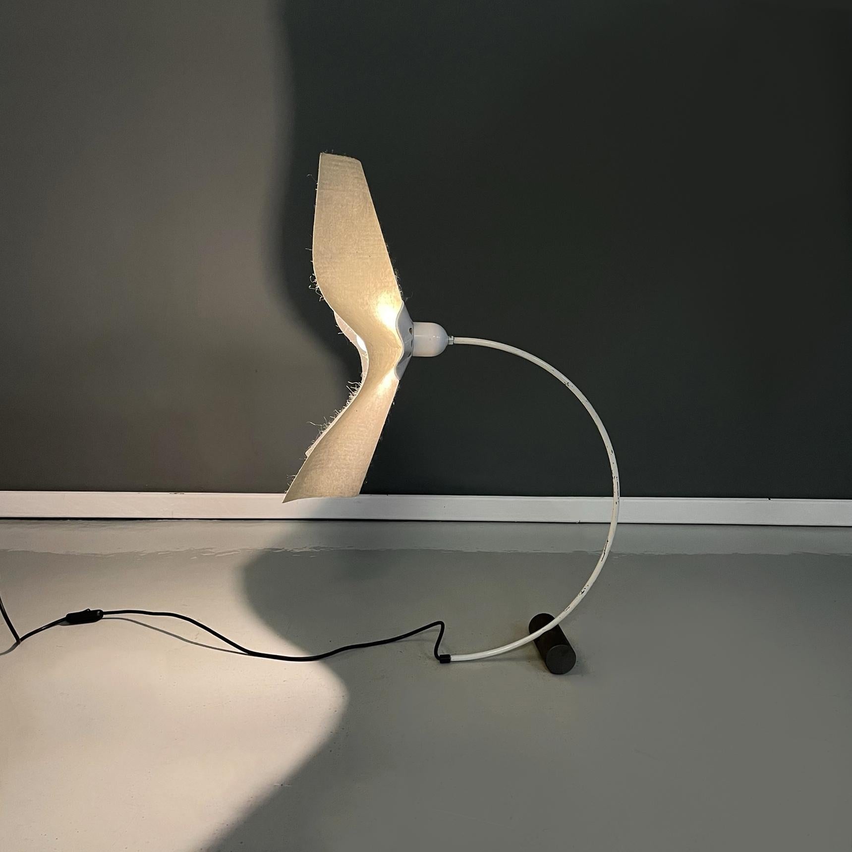 Italian Modern Cocoon Table Lamp Area Curva by Mario Bellini for Artemide, 1970s 3