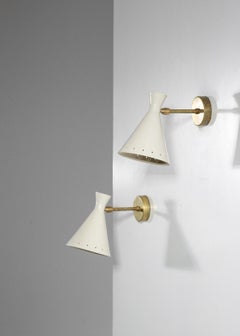 Italian Modern "Cocotte" Sconces Beige, Wall Lights