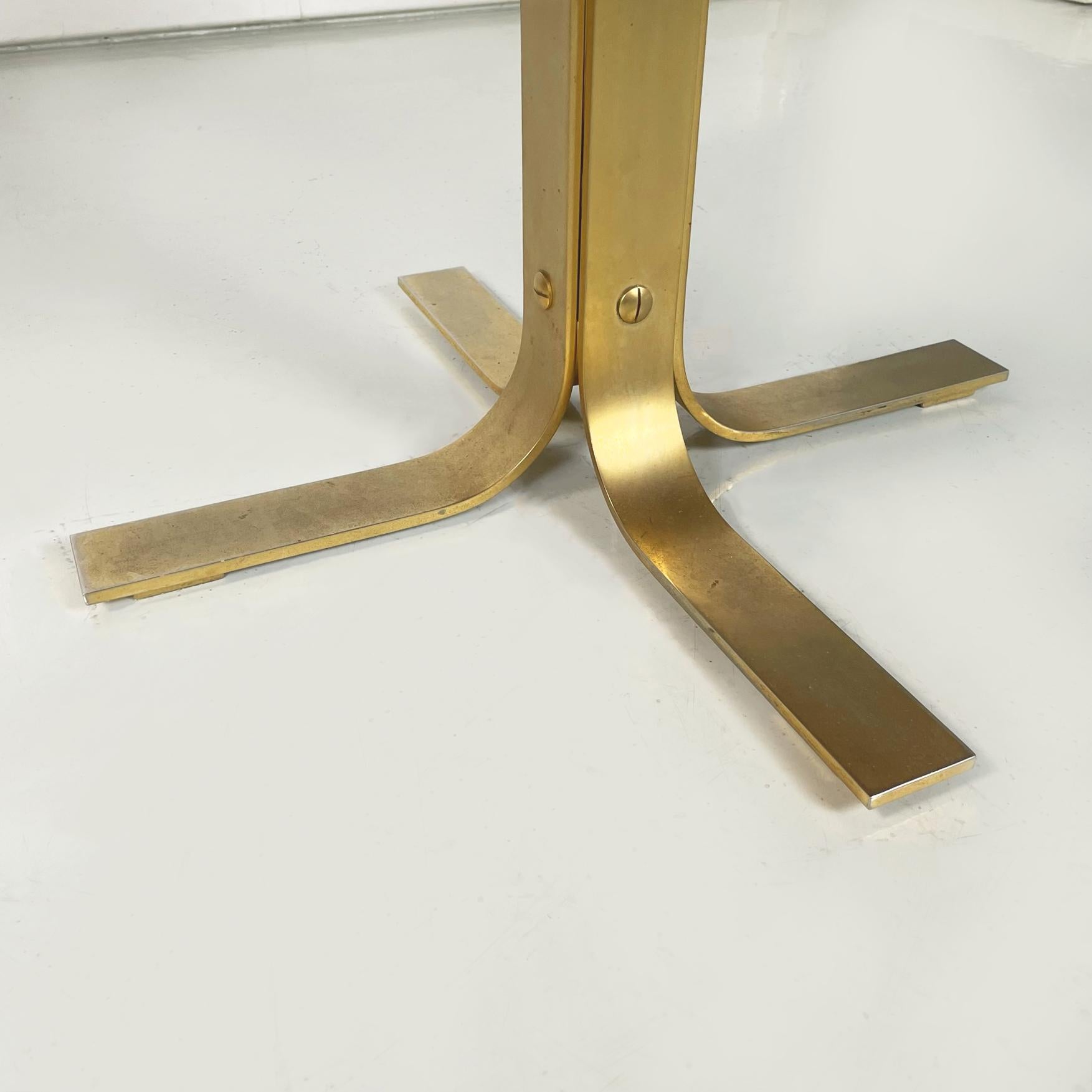 Italian Modern Coffee Table in Wood, Parchment and Brass by Aldo Tura, 1960s For Sale 6